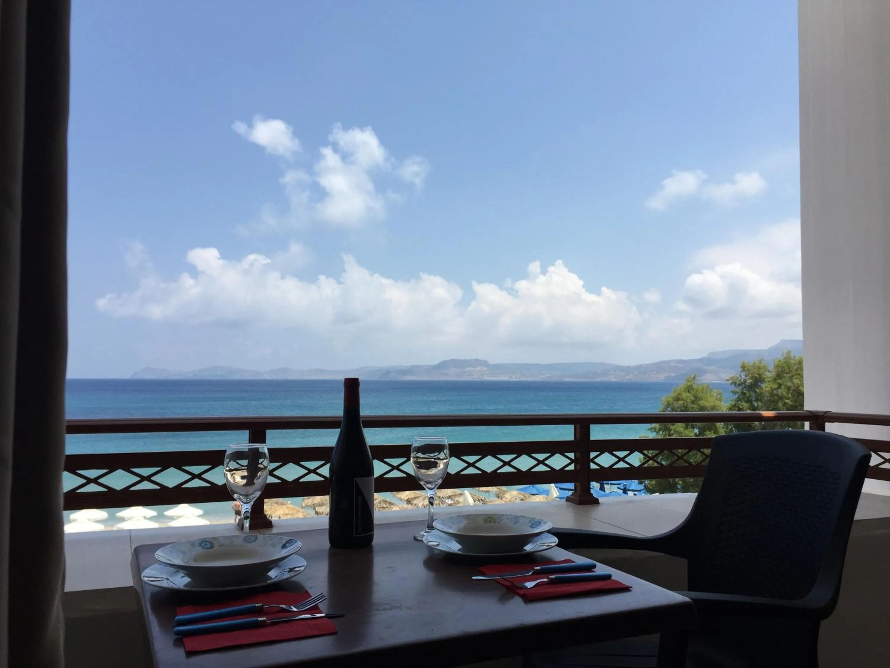 Balcony/Terrace in Apollon Hotel