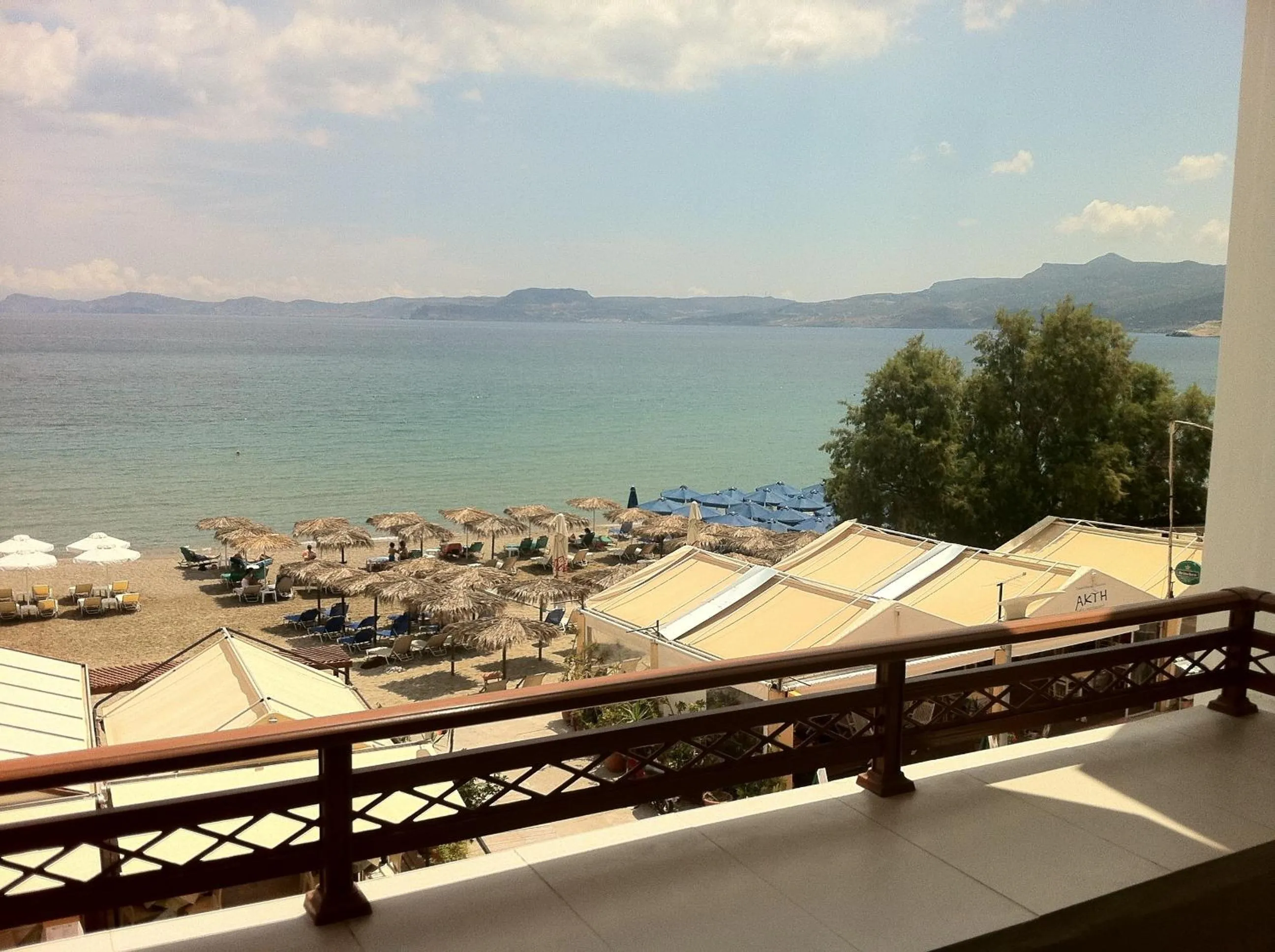 Sea view in Apollon Hotel