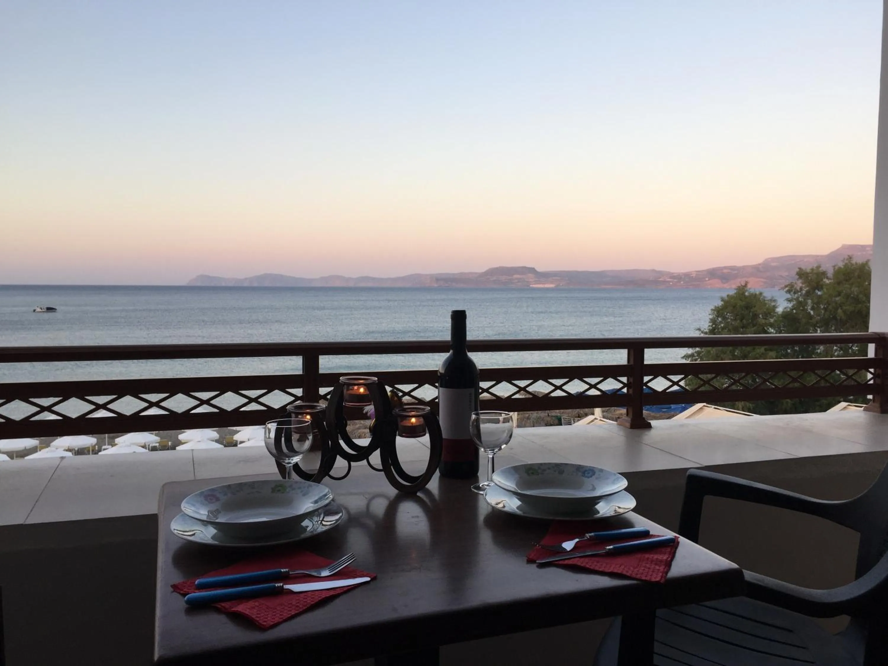 Sea view in Apollon Hotel