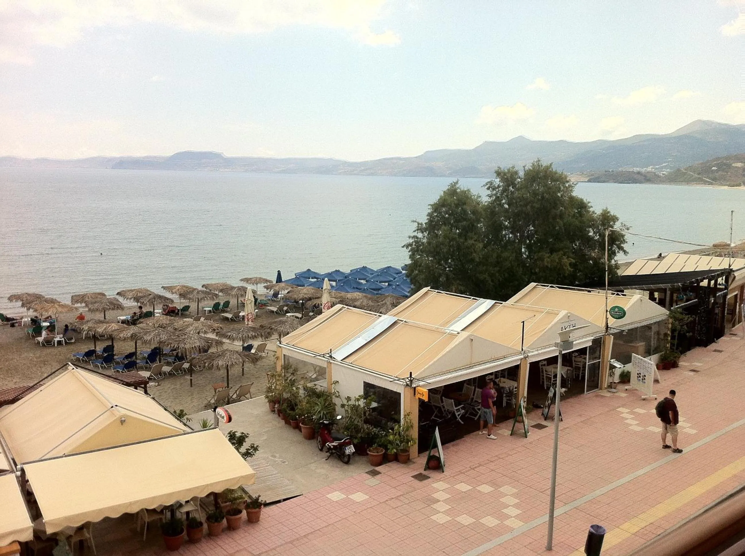 Street view in Apollon Hotel