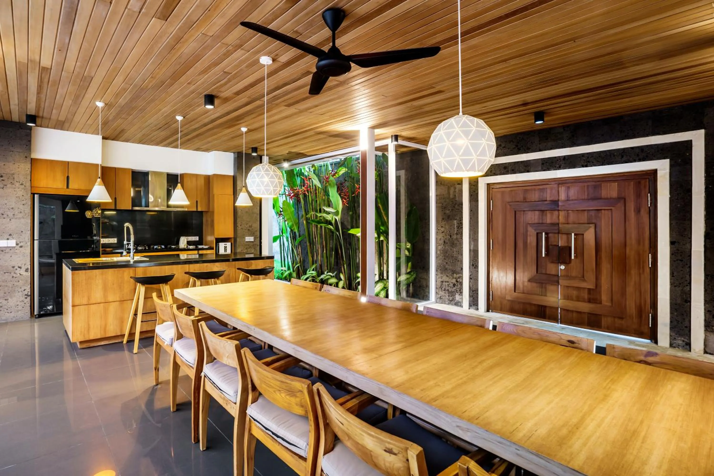 Kitchen or kitchenette in Villa Dune