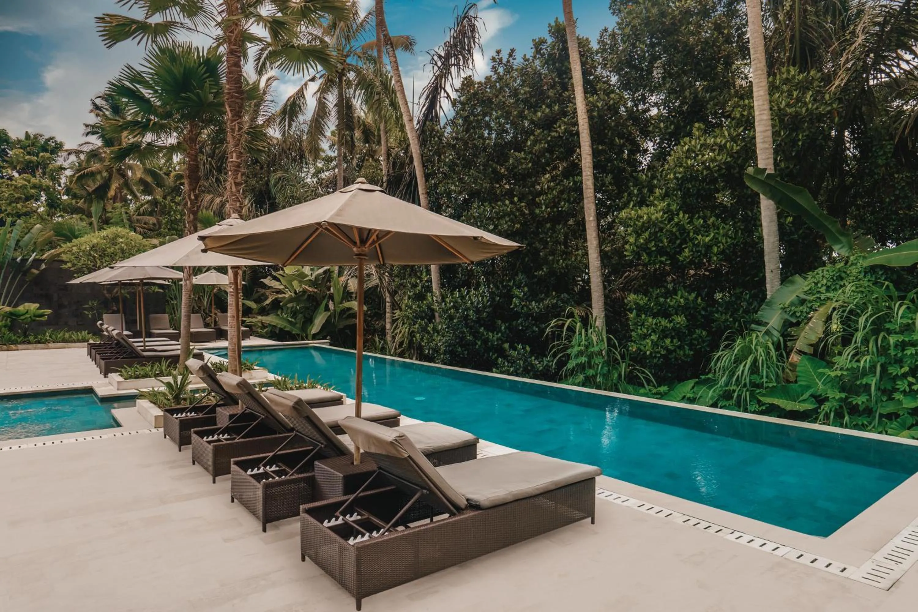 Swimming pool in Villa Dune
