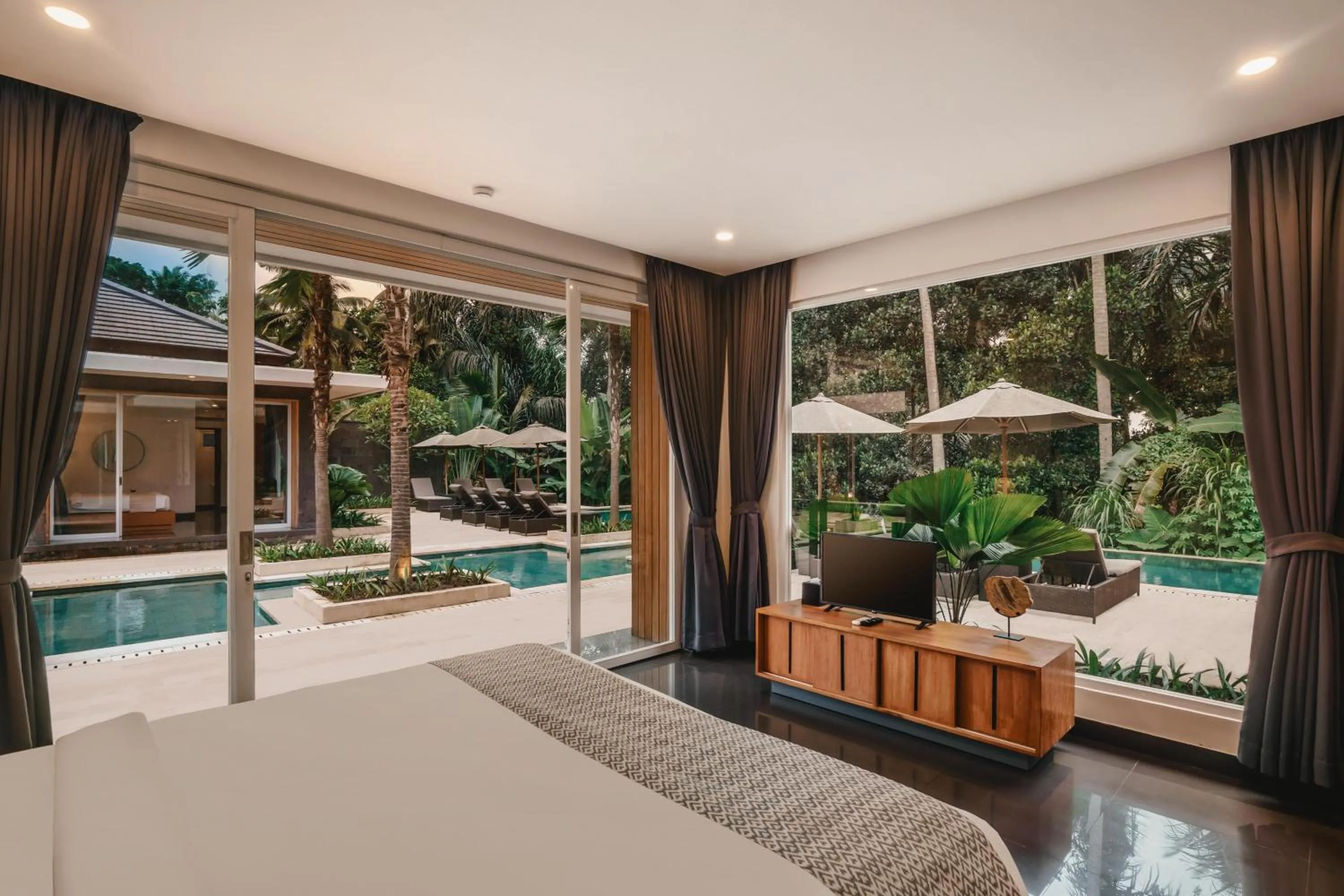 Bedroom in Villa Dune