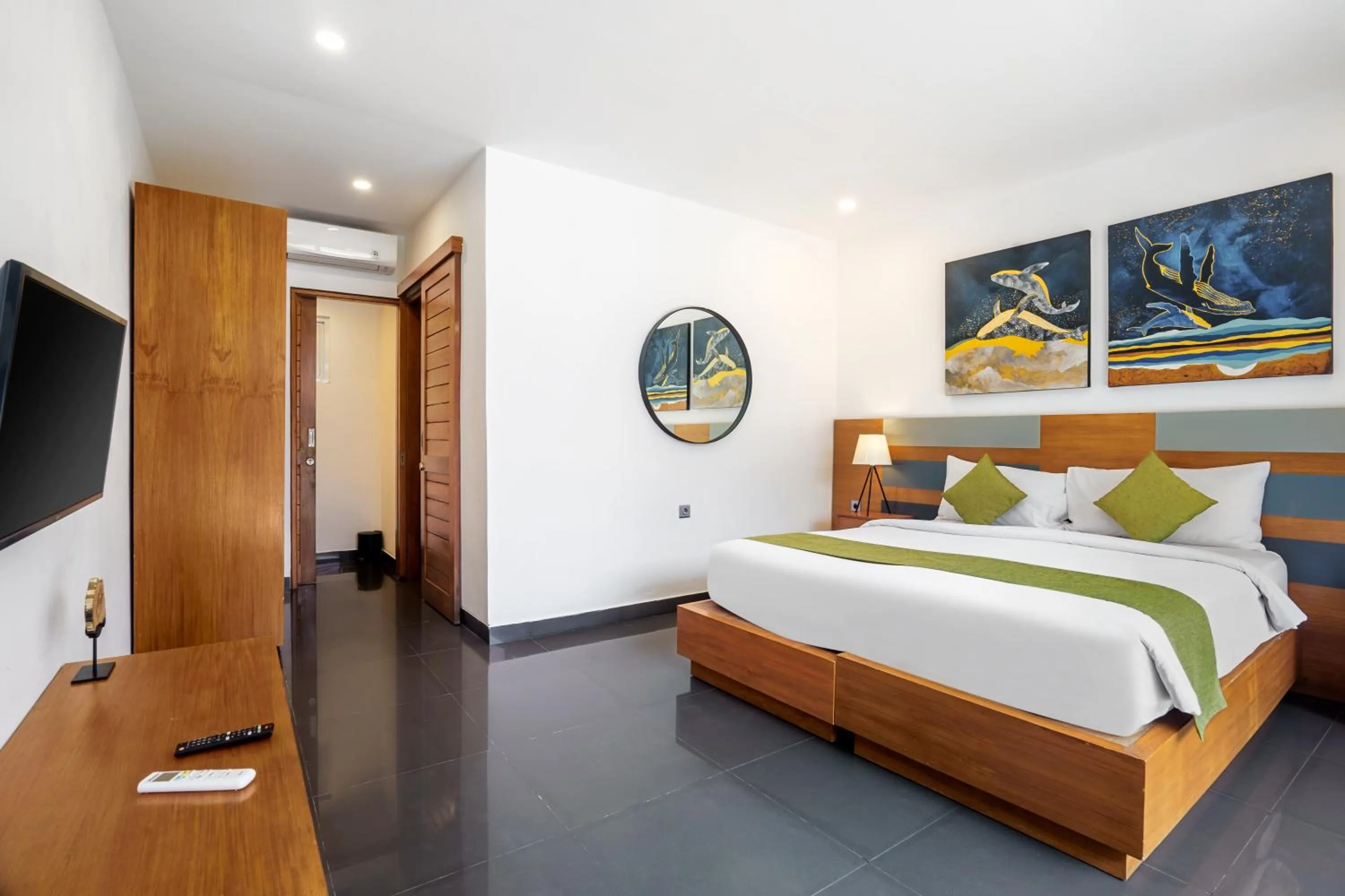 Photo of the whole room, Bed in Villa Dune