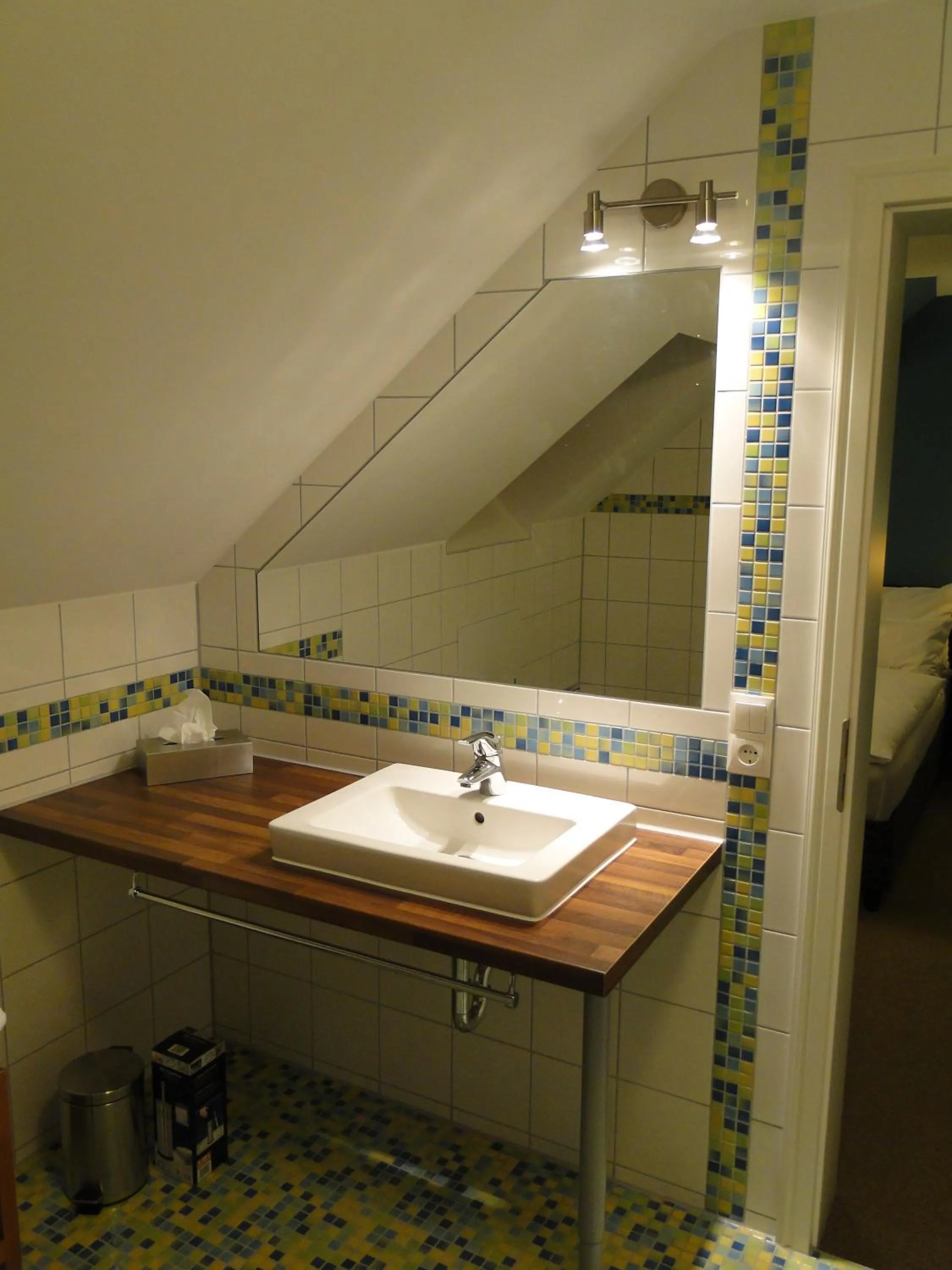 Double Room with Garden View - single occupancy in Pension Villa am Burgberg