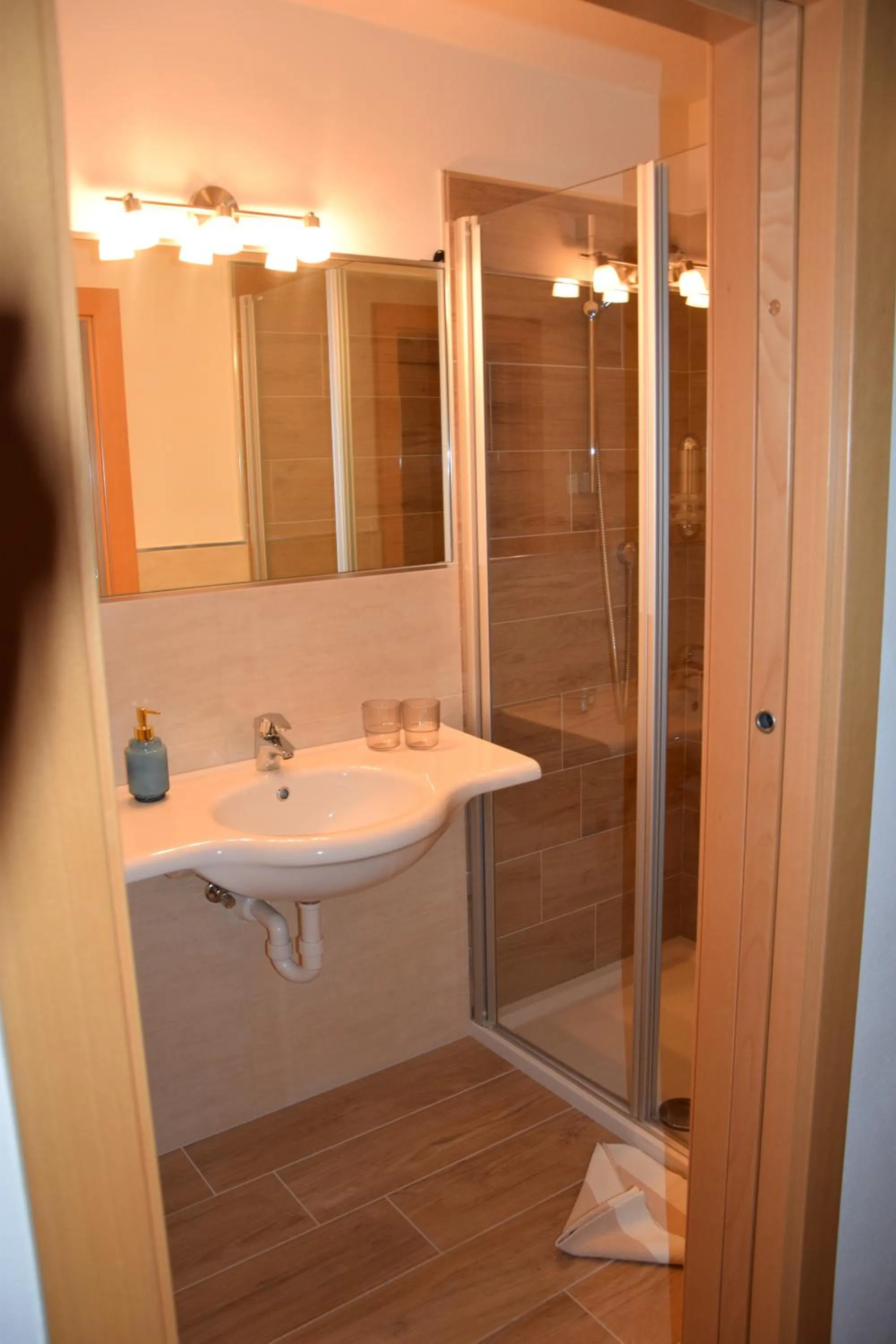 Bathroom in Hotel Mondschein