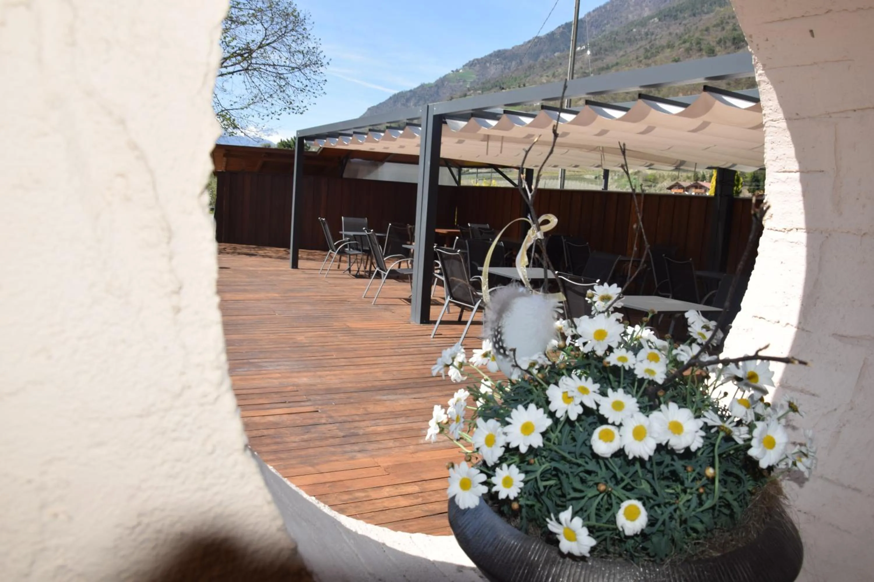 Balcony/Terrace in Hotel Mondschein