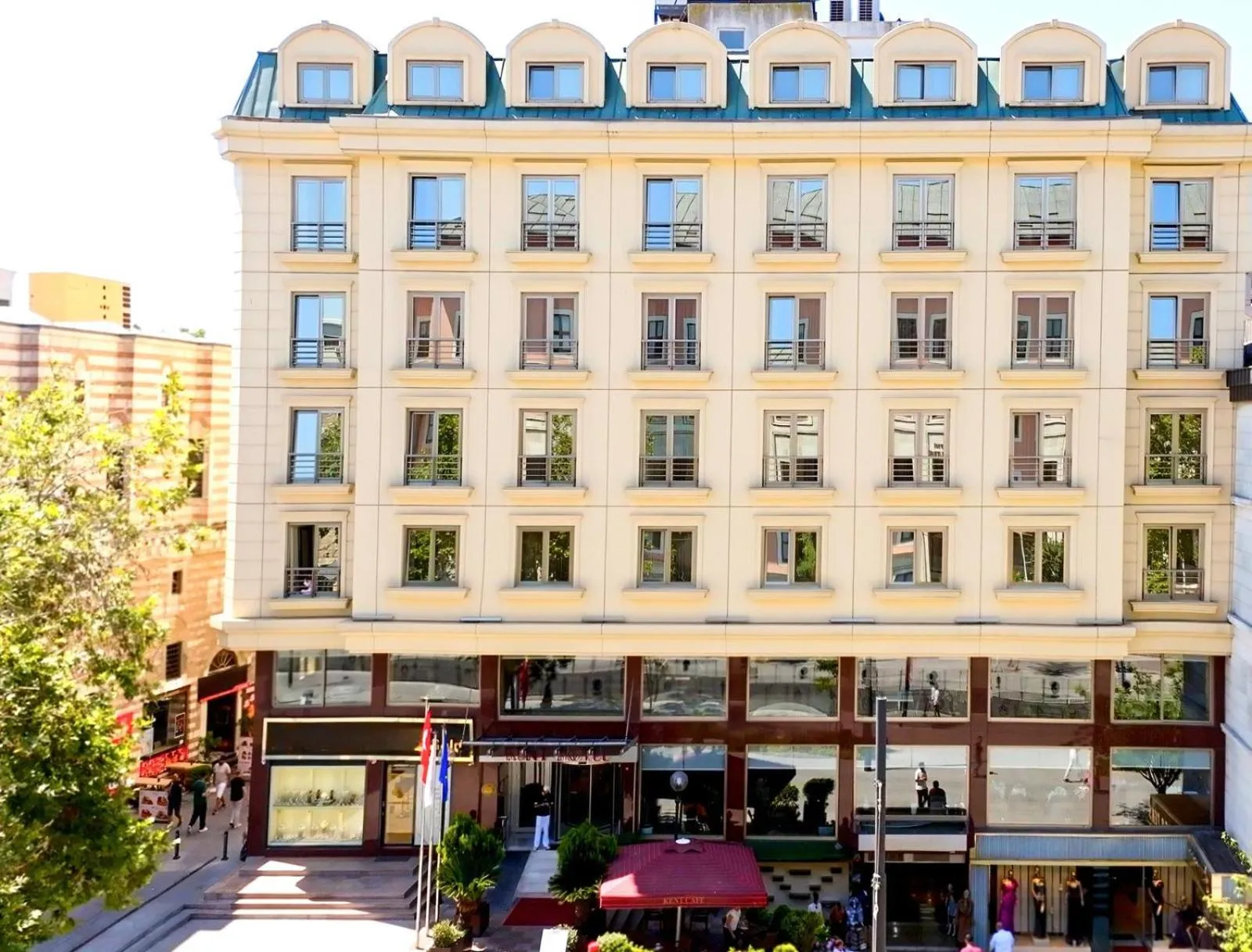 Property building in Kent Hotel