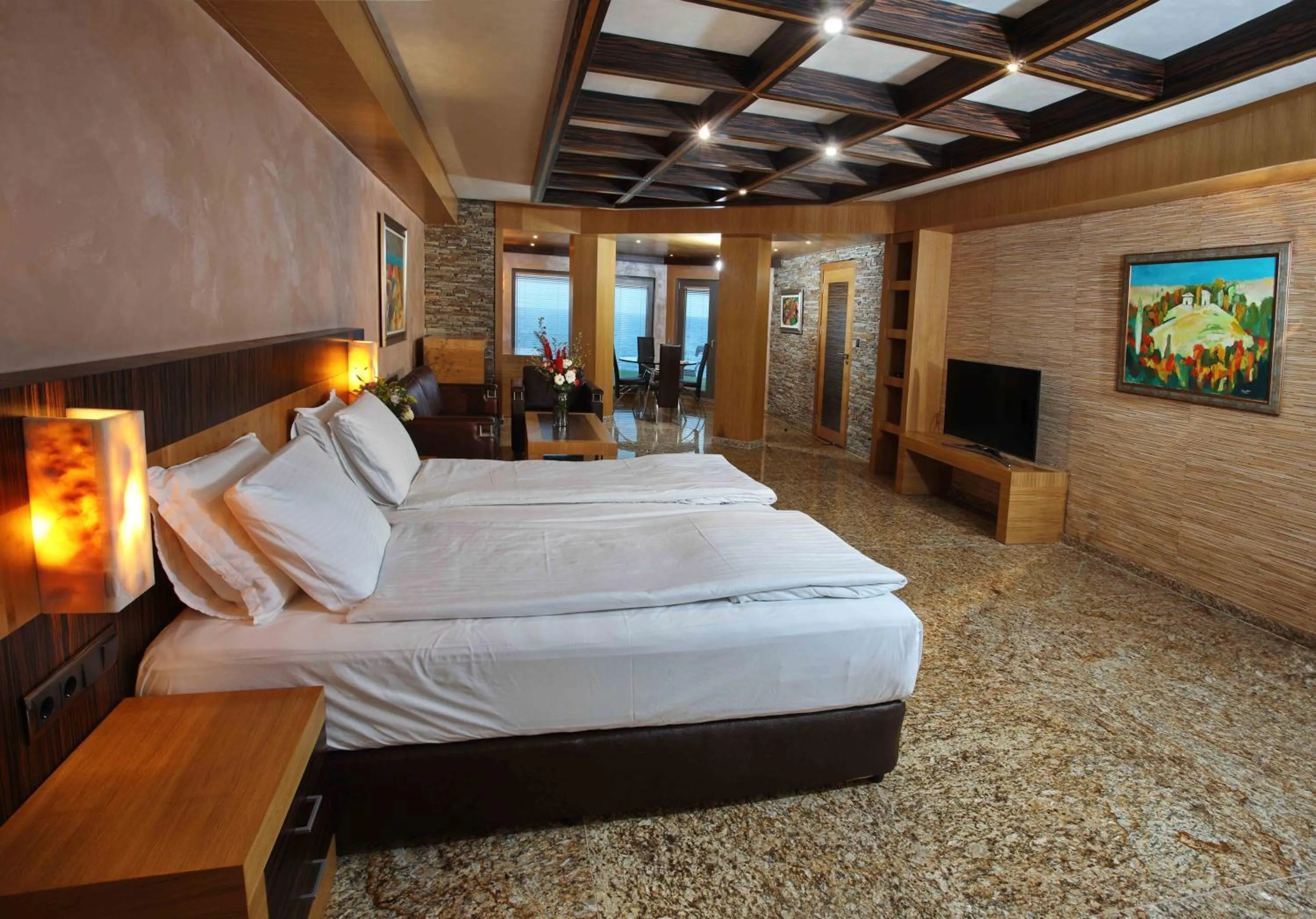 Bed in Art Complex Anel