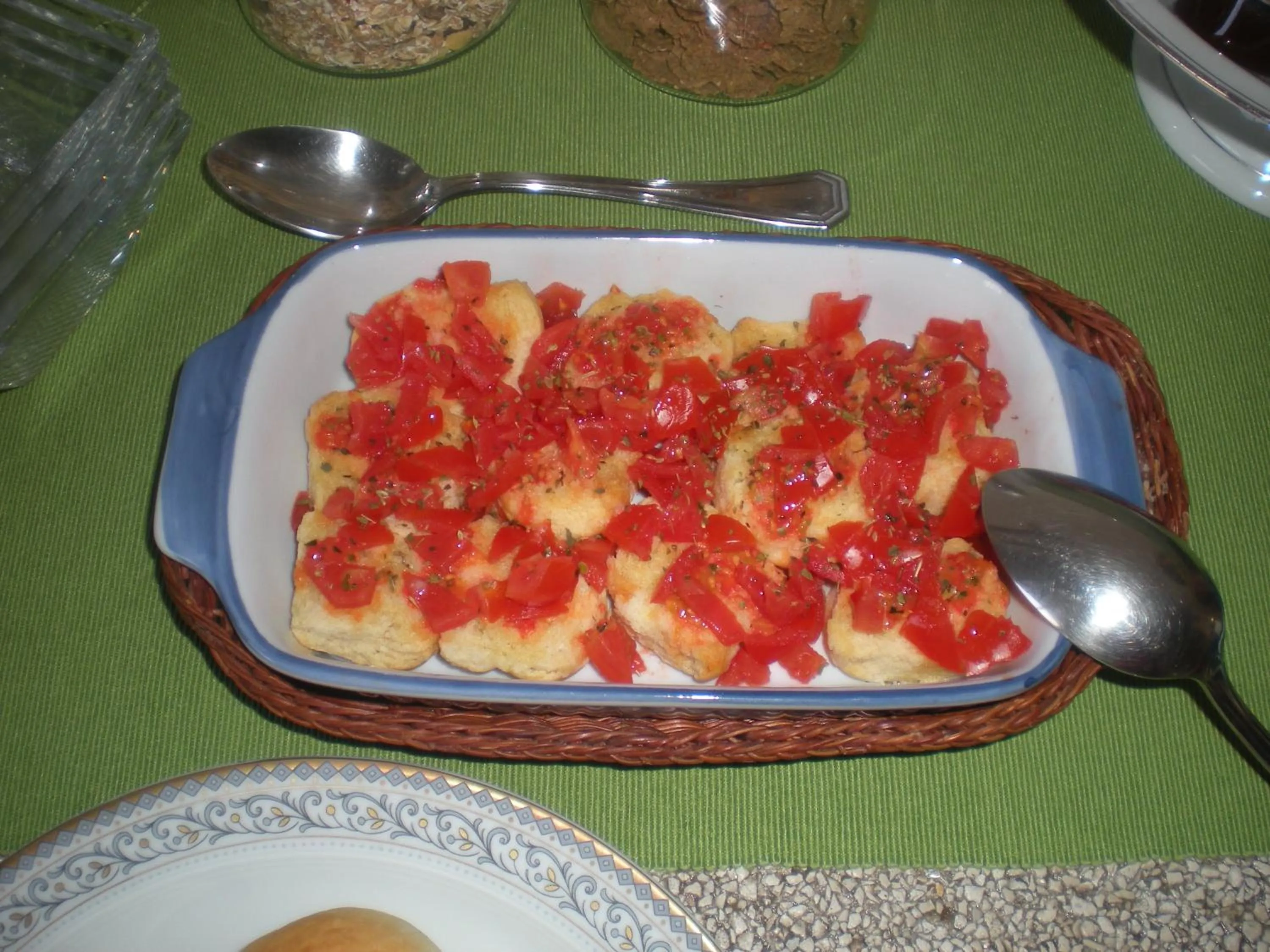 Italian breakfast in Giardino Nascosto