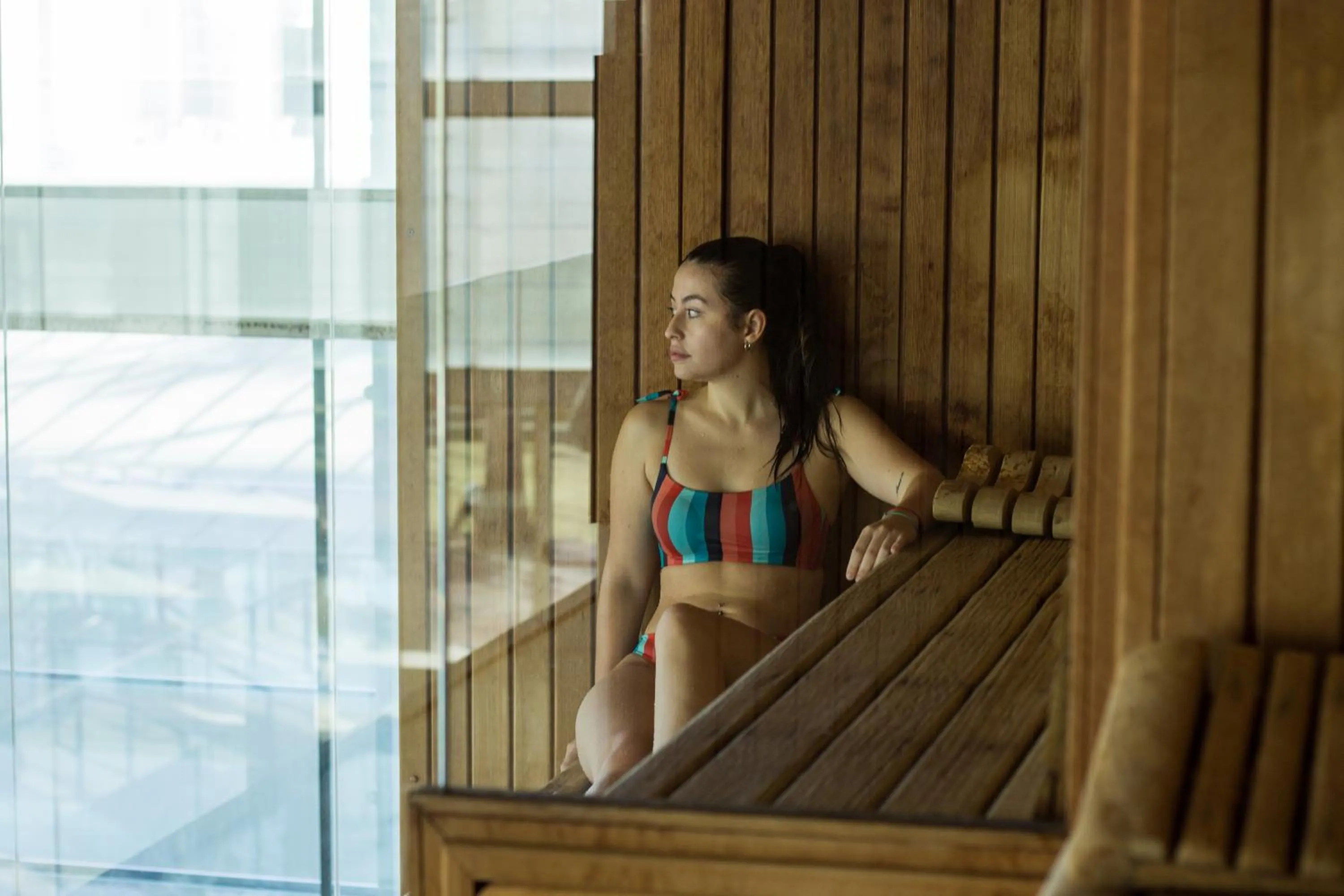 Sauna in Estival Park Silmar