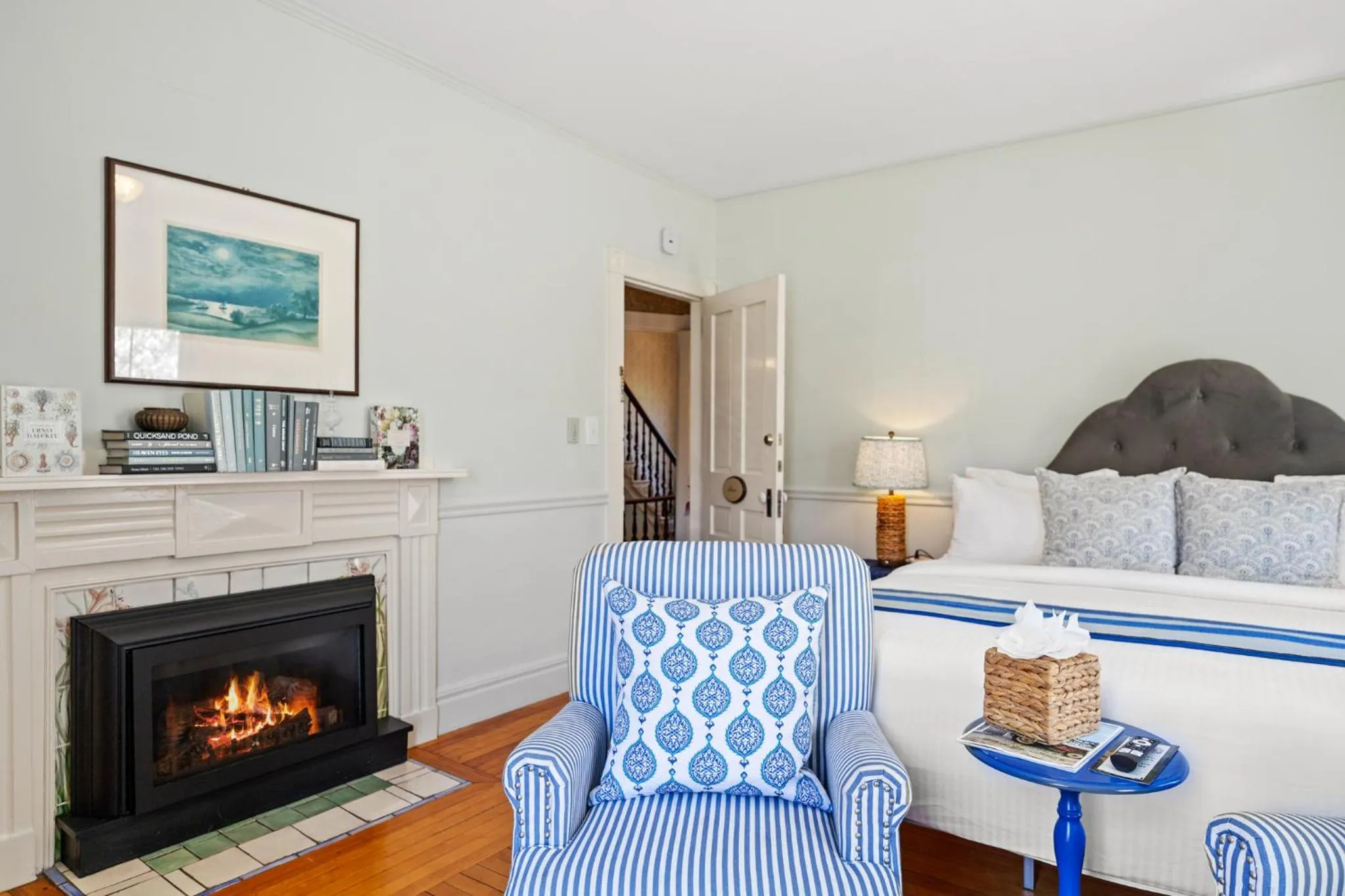 Seating area in Hartstone Inn