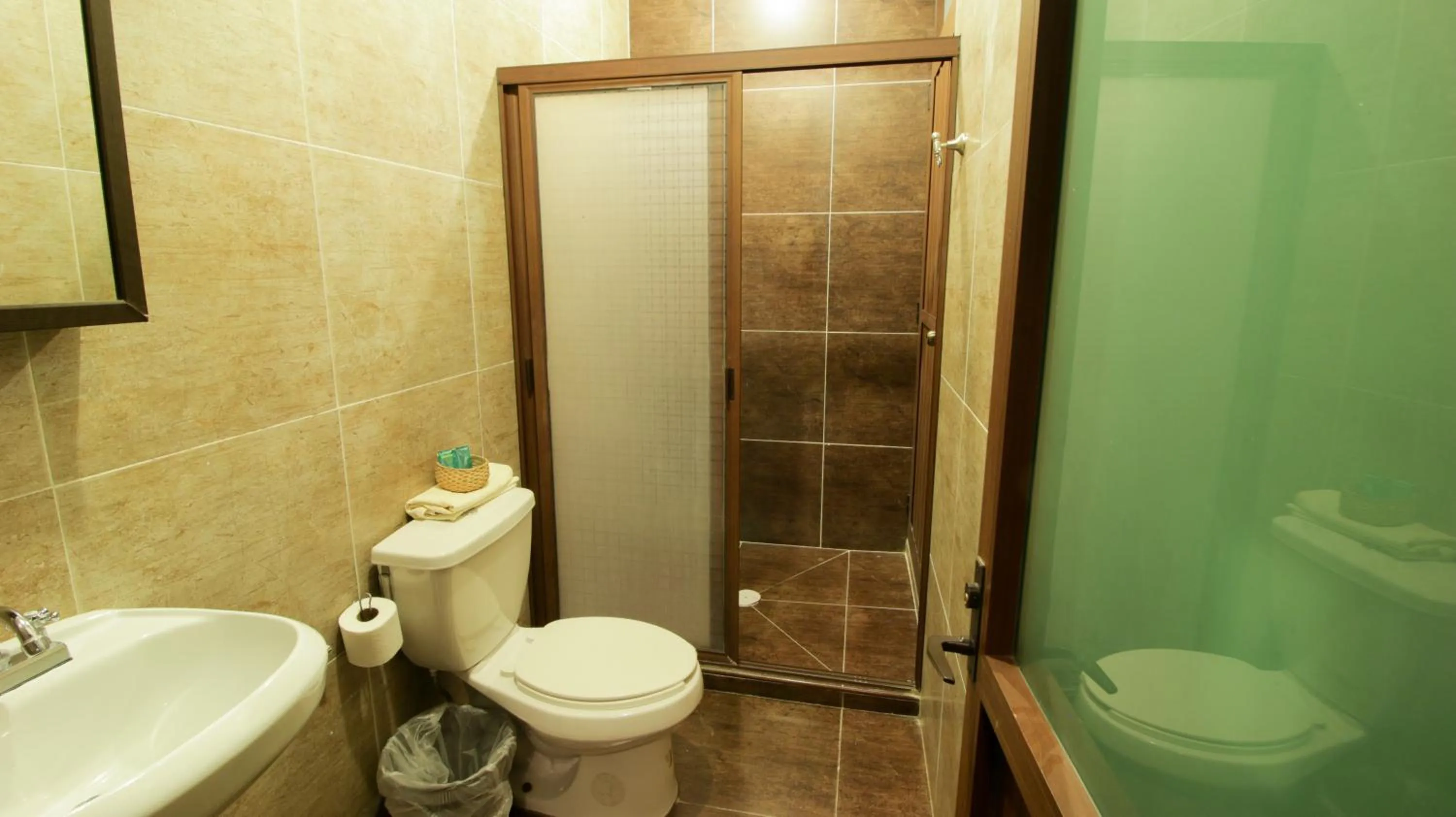 Bathroom in Telpochcalli Hotel & Temazcal