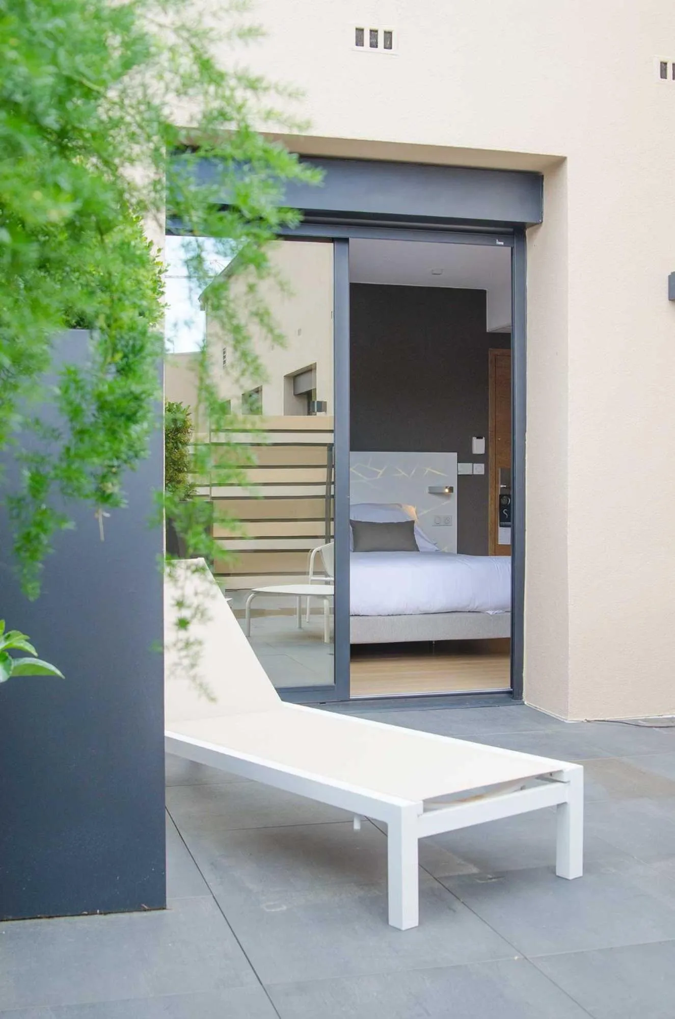 Patio in Hôtel In Situ