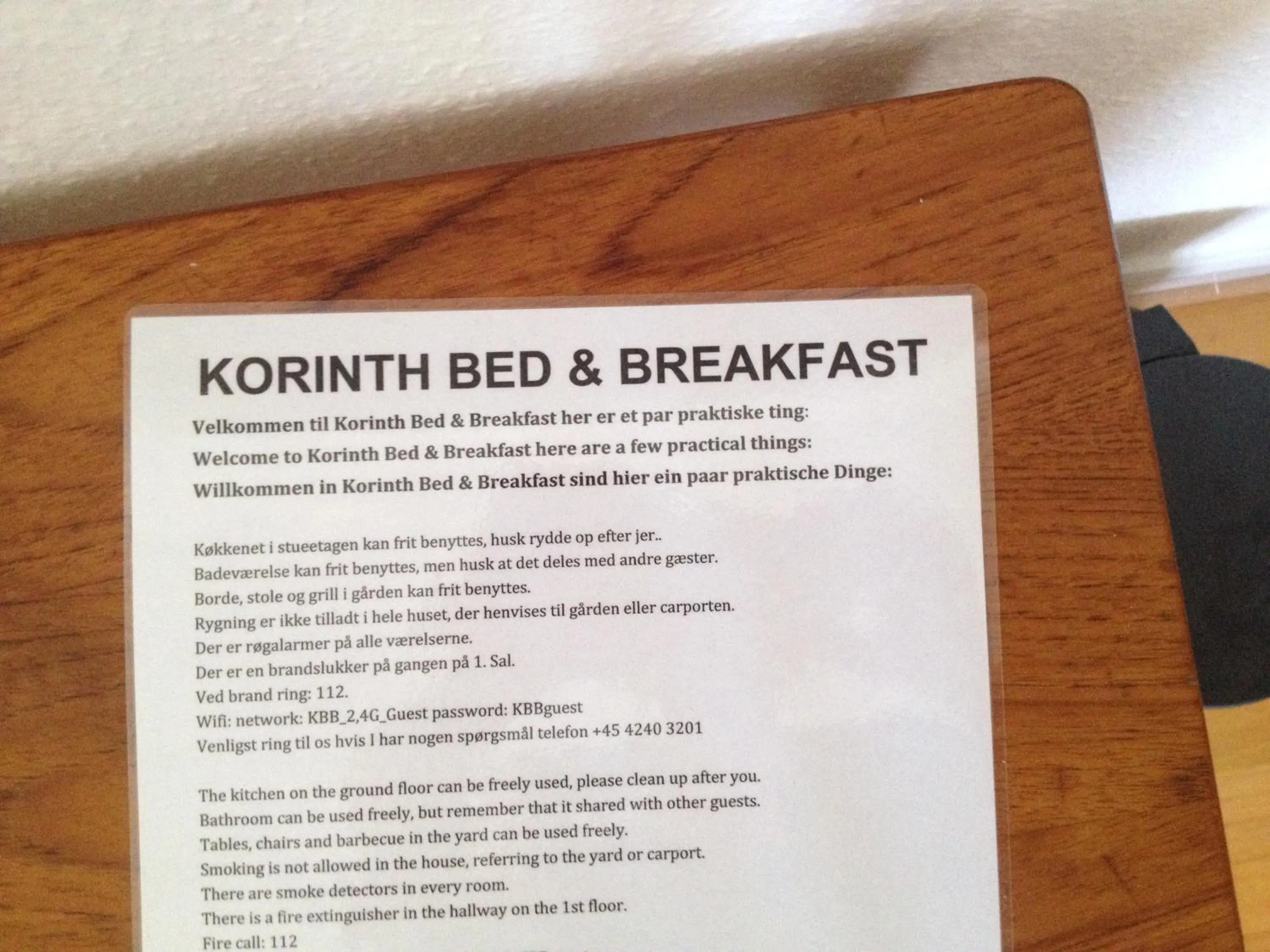 Bed in Korinth Bed & Breakfast