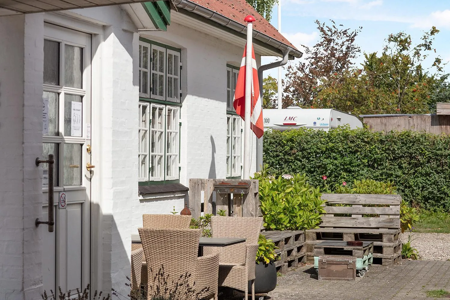 Inner courtyard view in Korinth Bed & Breakfast