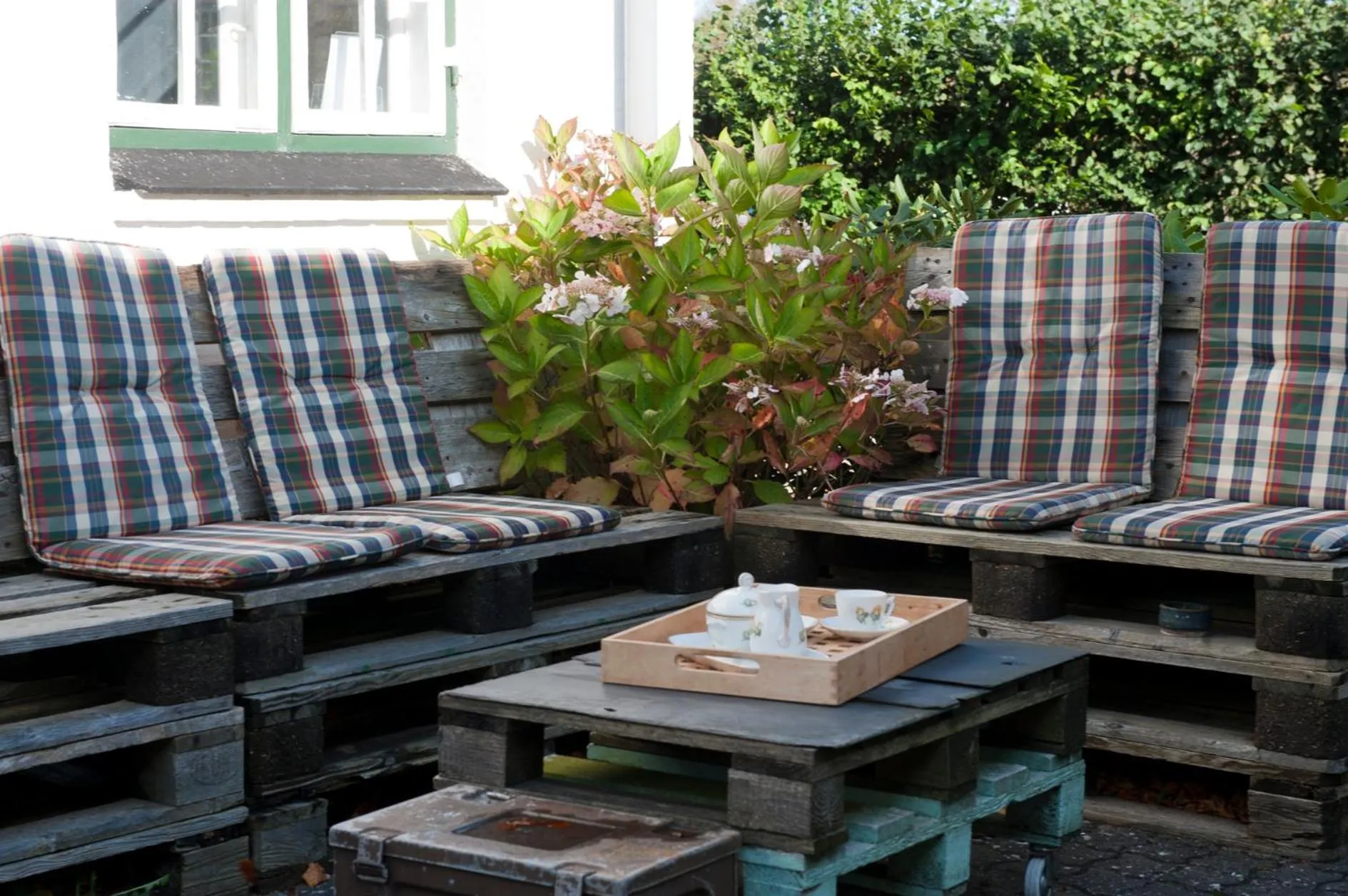 Seating area in Korinth Bed & Breakfast