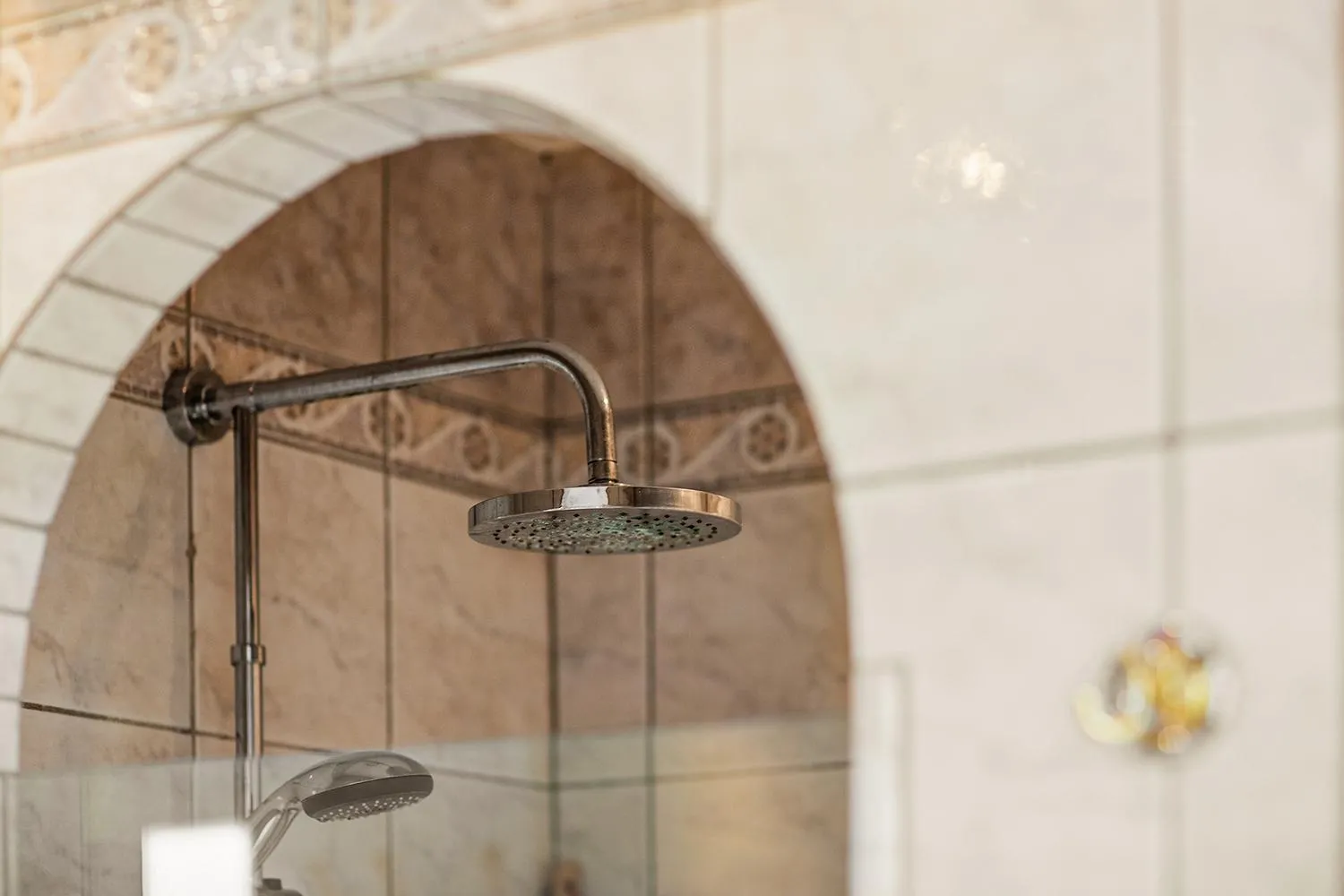 Shower in Korinth Bed & Breakfast