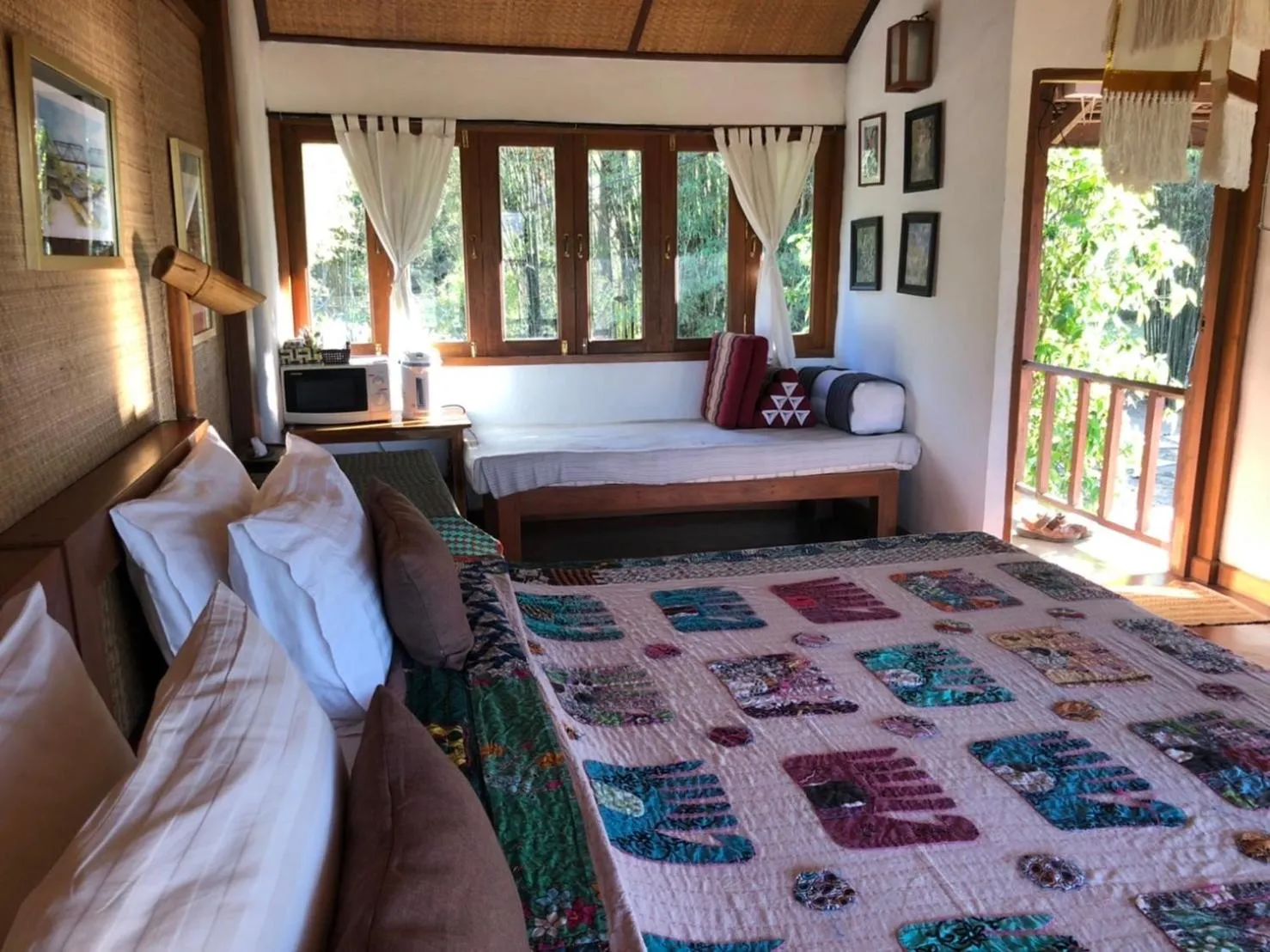 View (from property/room), Bed in Bulun Buri Pai Resort