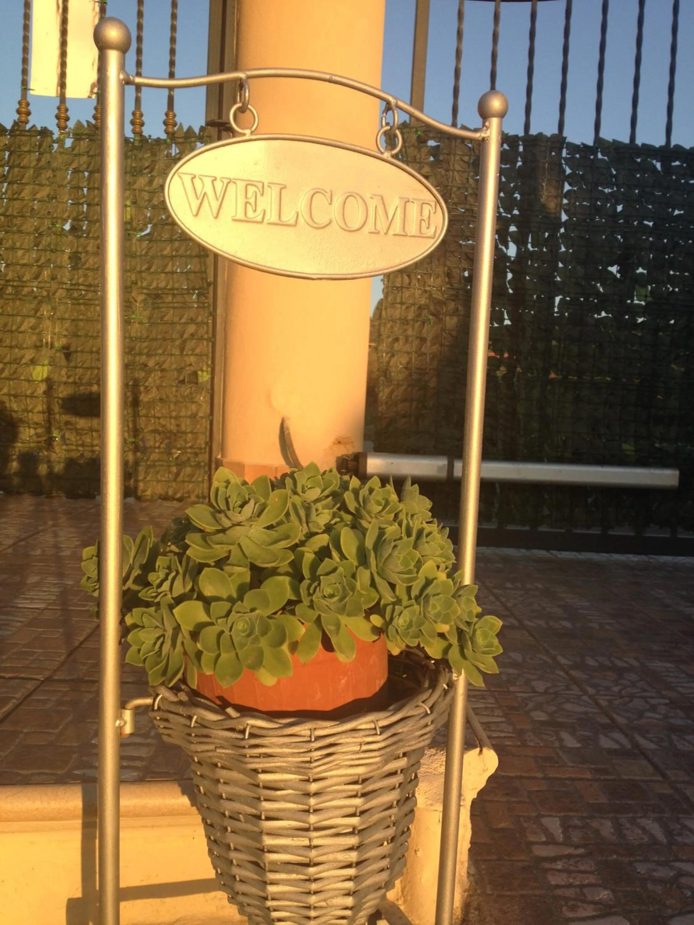 Decorative detail in B&B Villa Isa