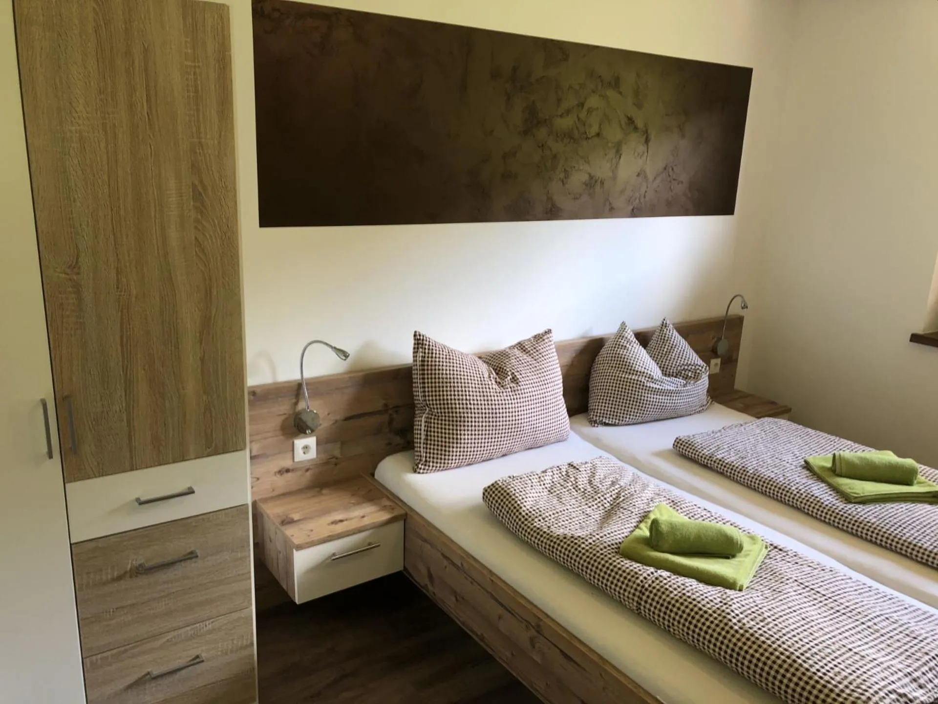 Bedroom, Bed in Haus Obertiefenbach