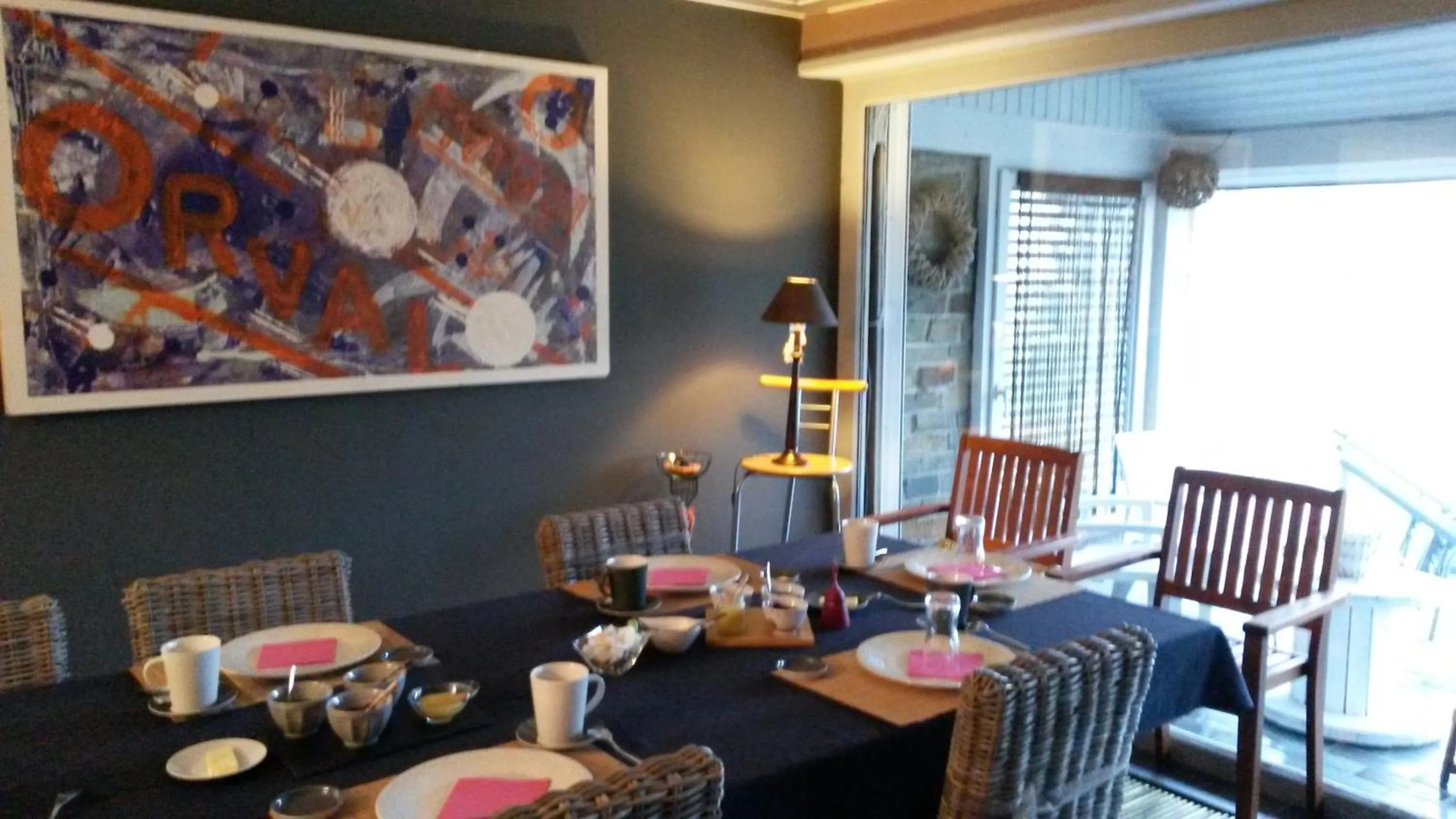 Dining area in A L'inattendue