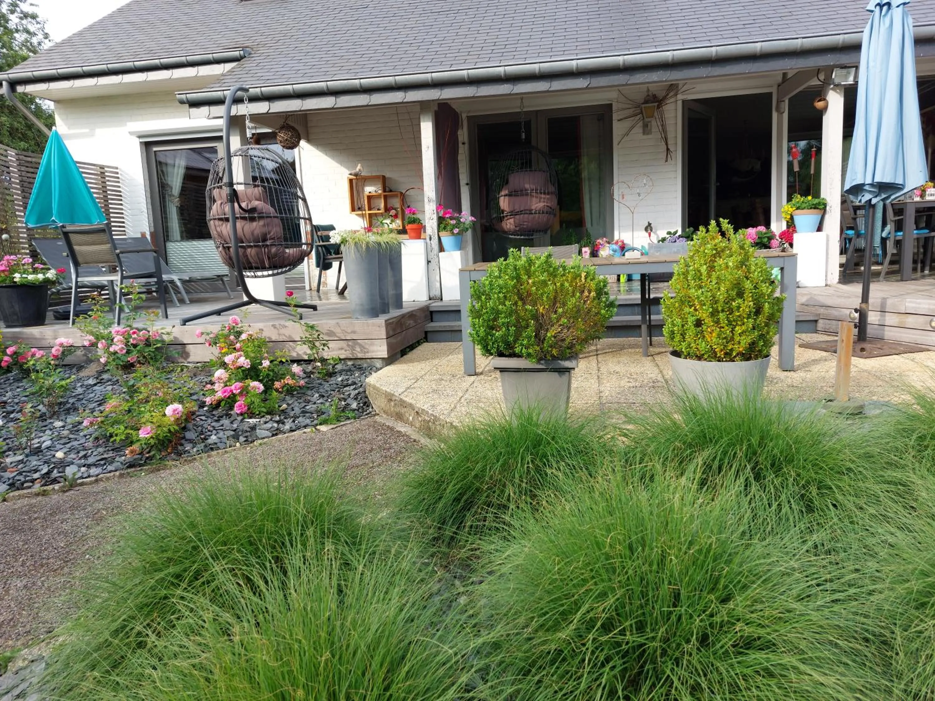 Patio in A L'inattendue