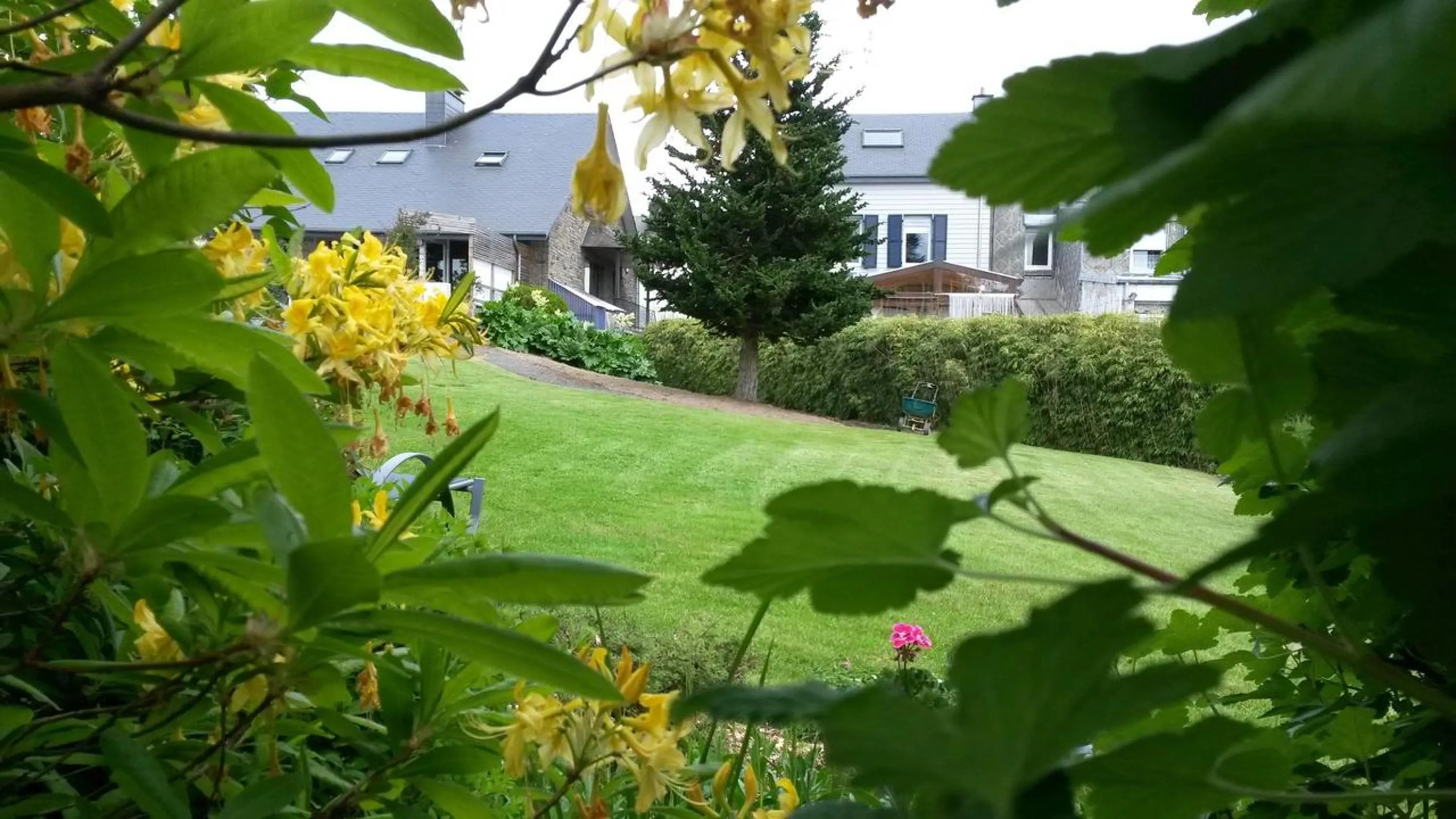Garden view in A L'inattendue