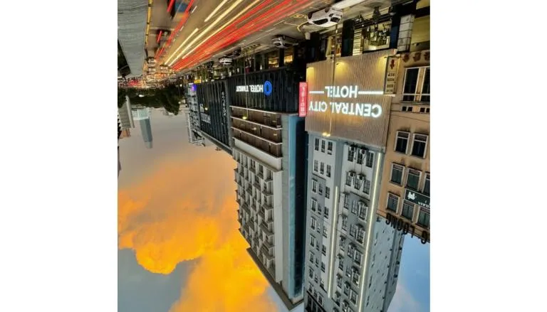 Property building in Central City Hotel at Chinatown