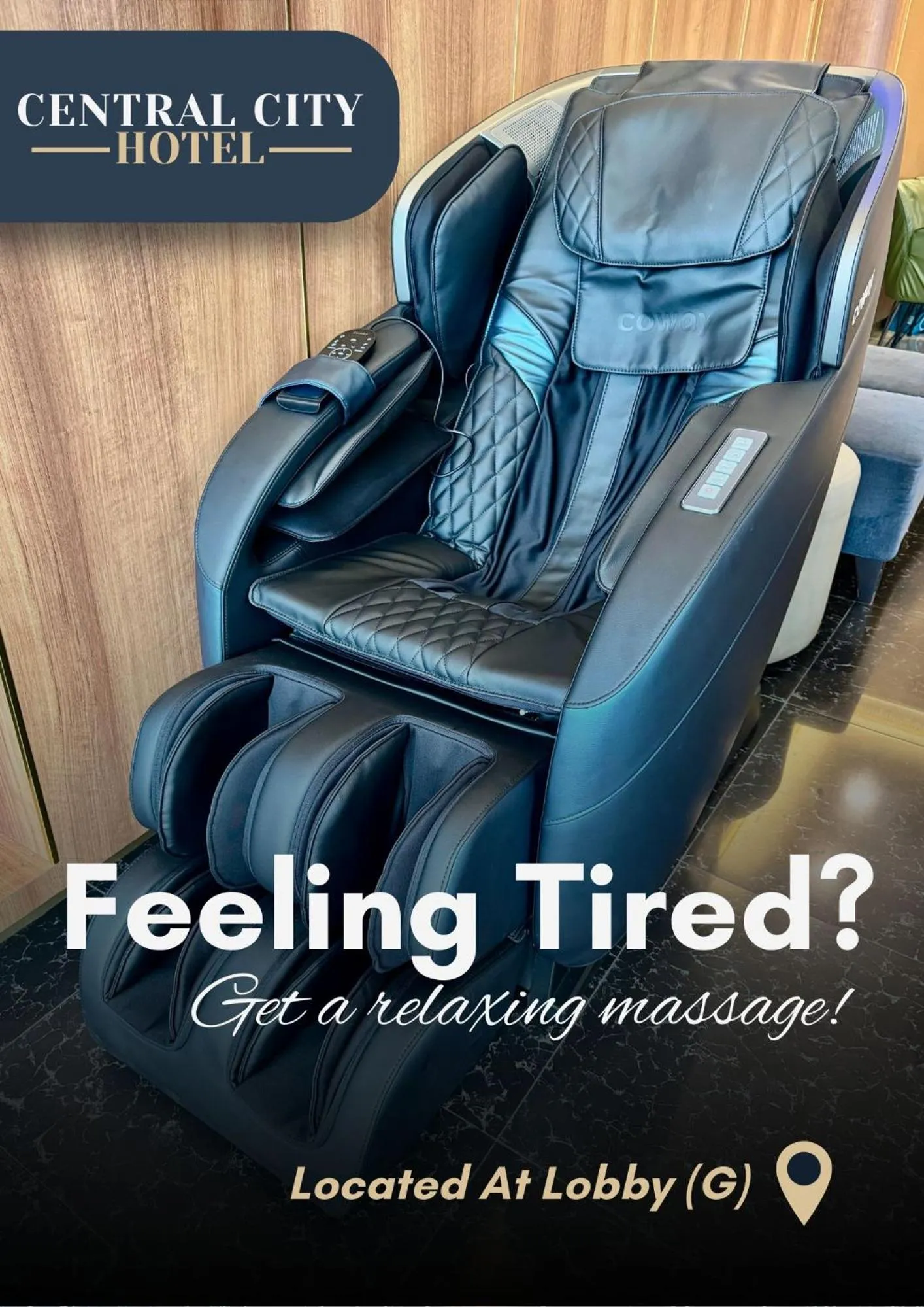 Massage in Central City Hotel at Chinatown