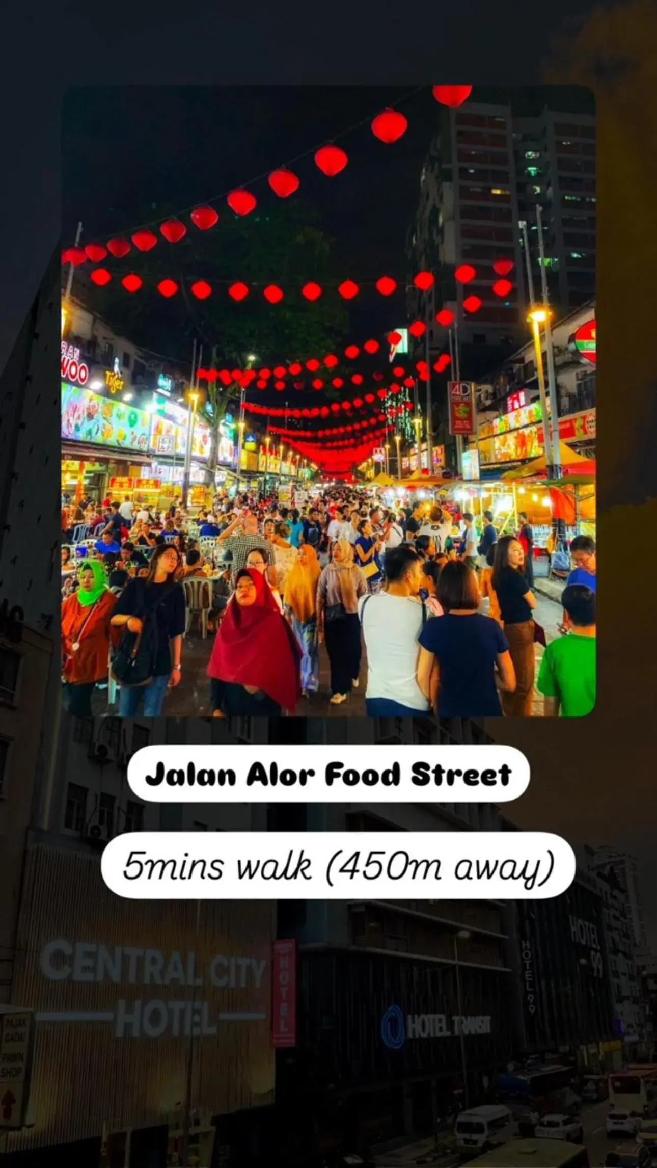 Property building in Central City Hotel at Chinatown Property building in Central City Hotel at Chinatown