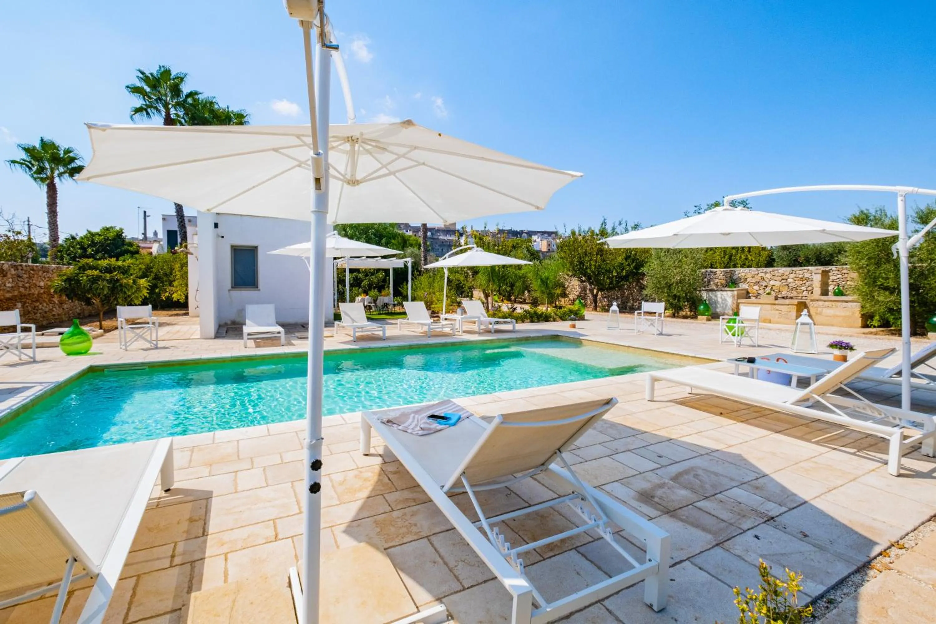 Patio in Villa VentoSolare Luxury - Specchia