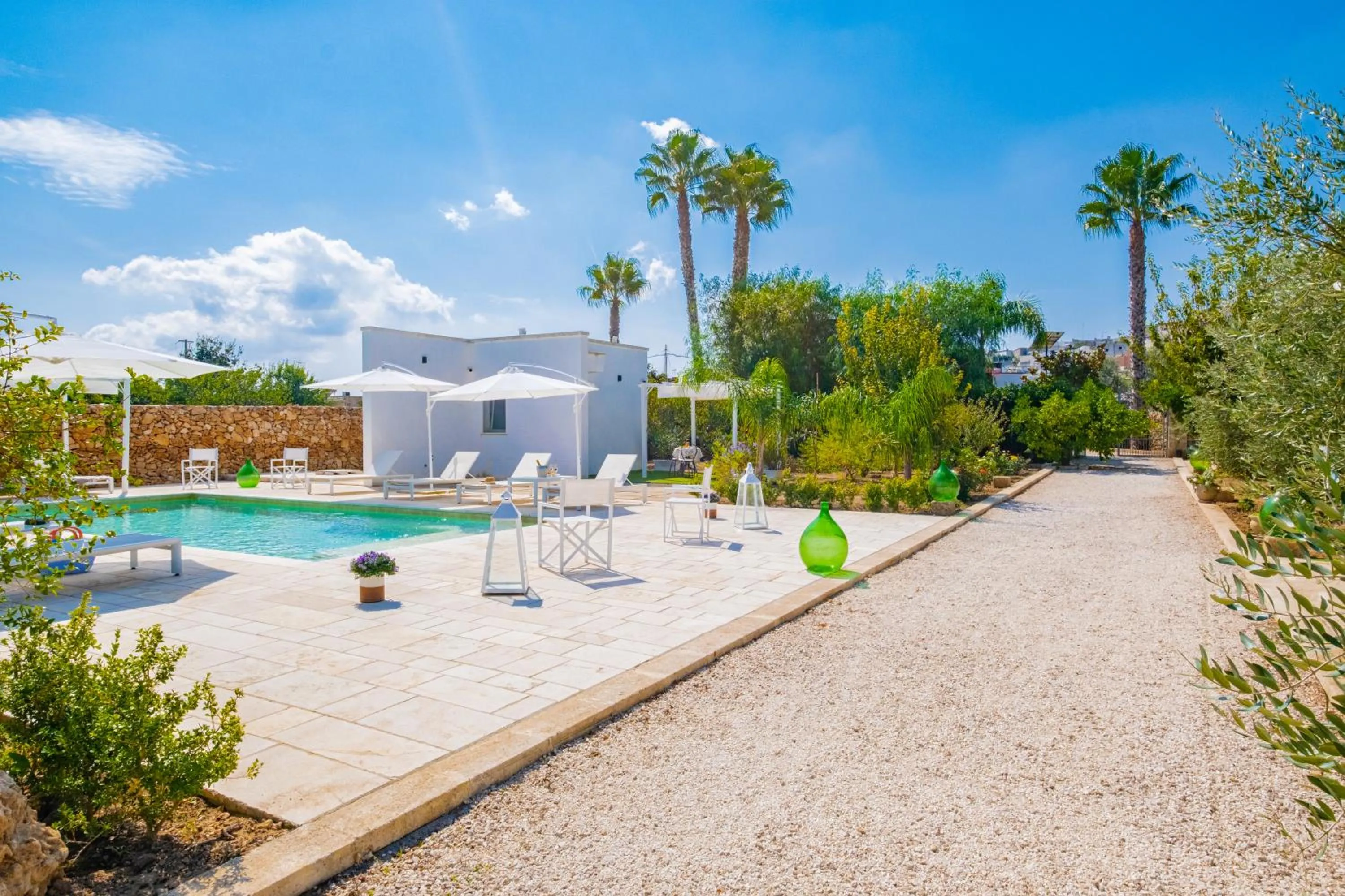 Garden view in Villa VentoSolare Luxury - Specchia