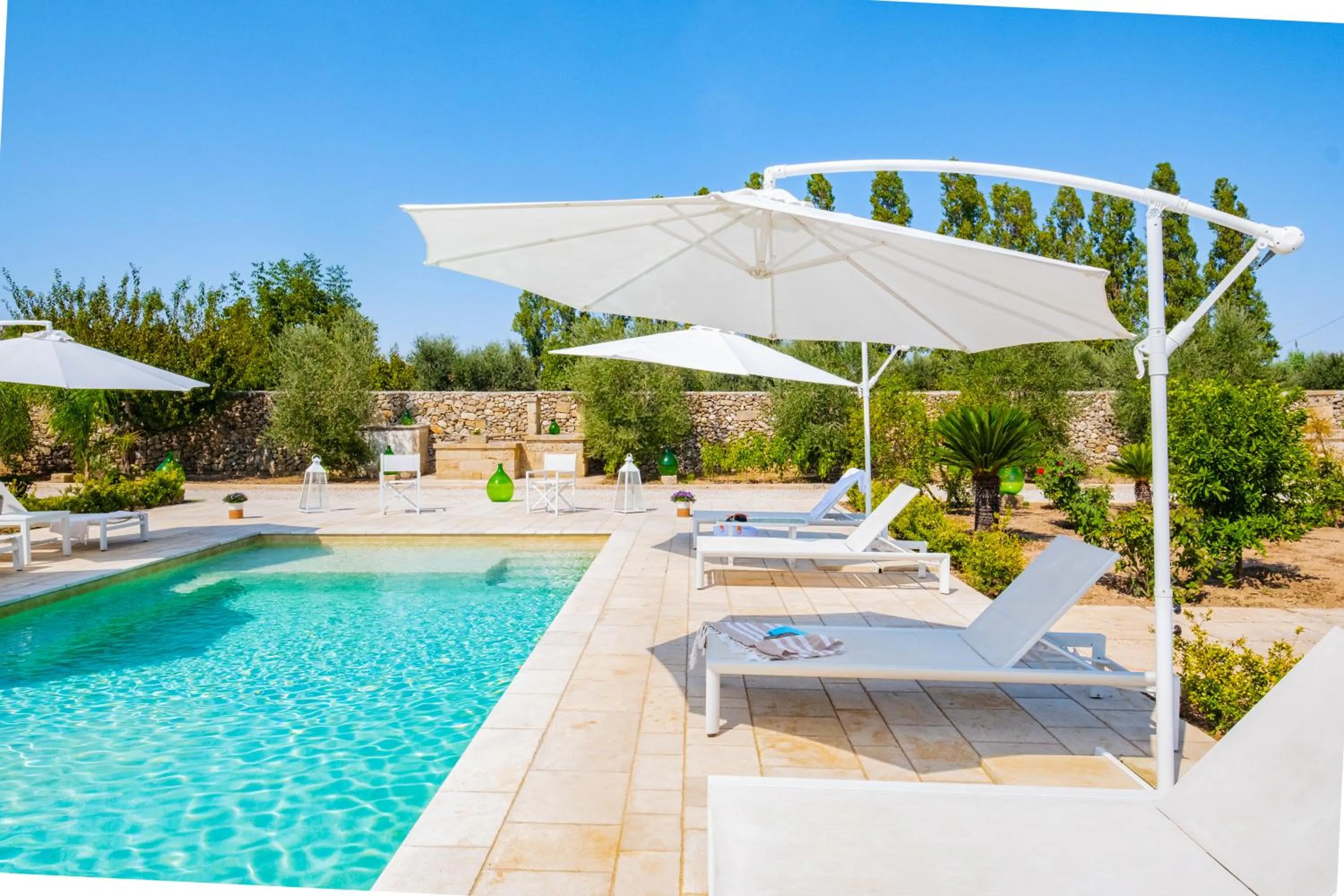 Patio in Villa VentoSolare Luxury - Specchia