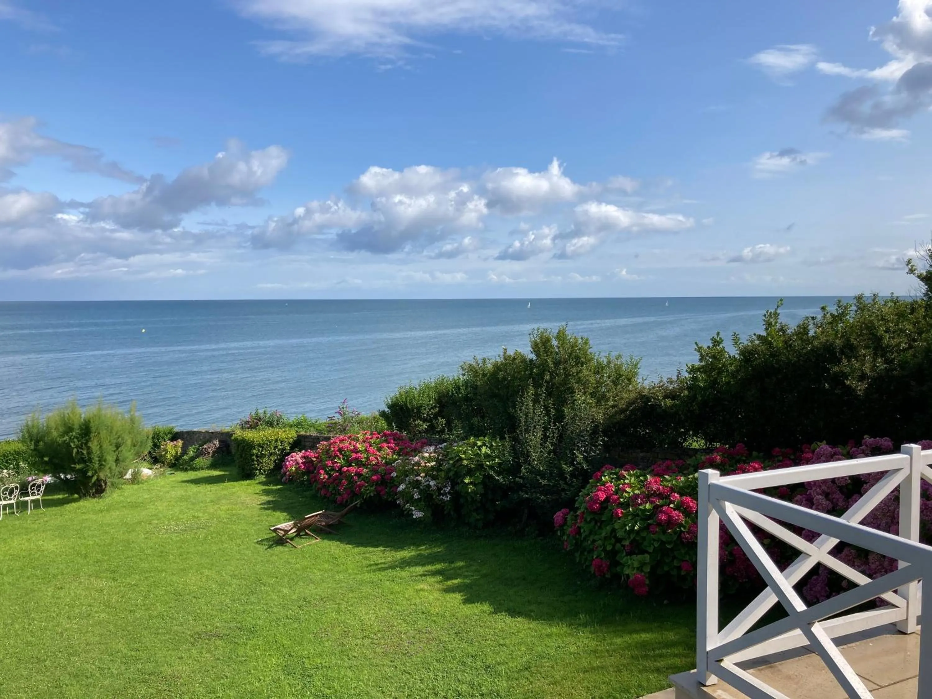 Sea view in Chambres d'hôtes Les 4 Vents Pointe du Hoc - Landing Beaches