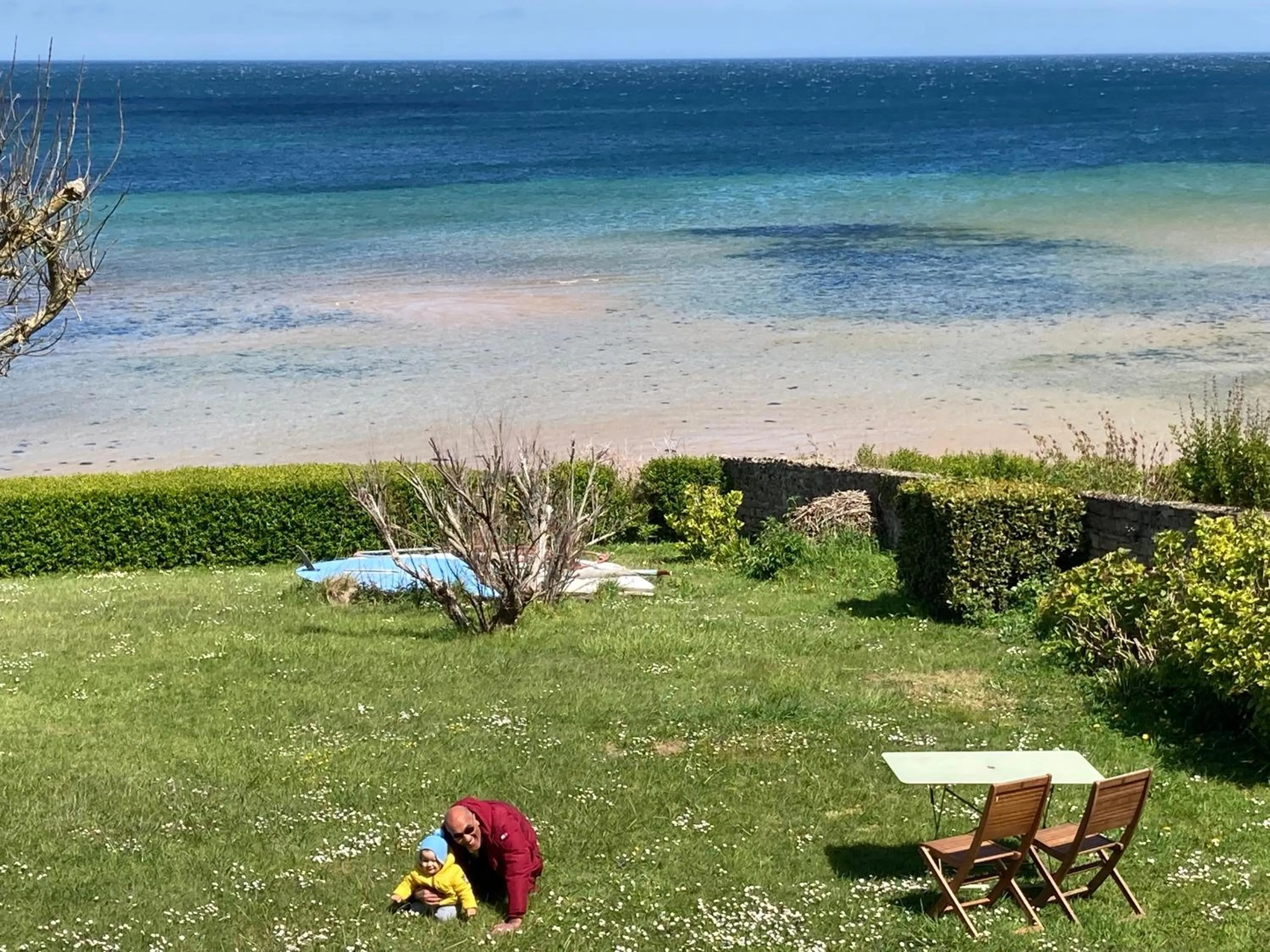 Sea view in Chambres d'hôtes Les 4 Vents Pointe du Hoc - Landing Beaches
