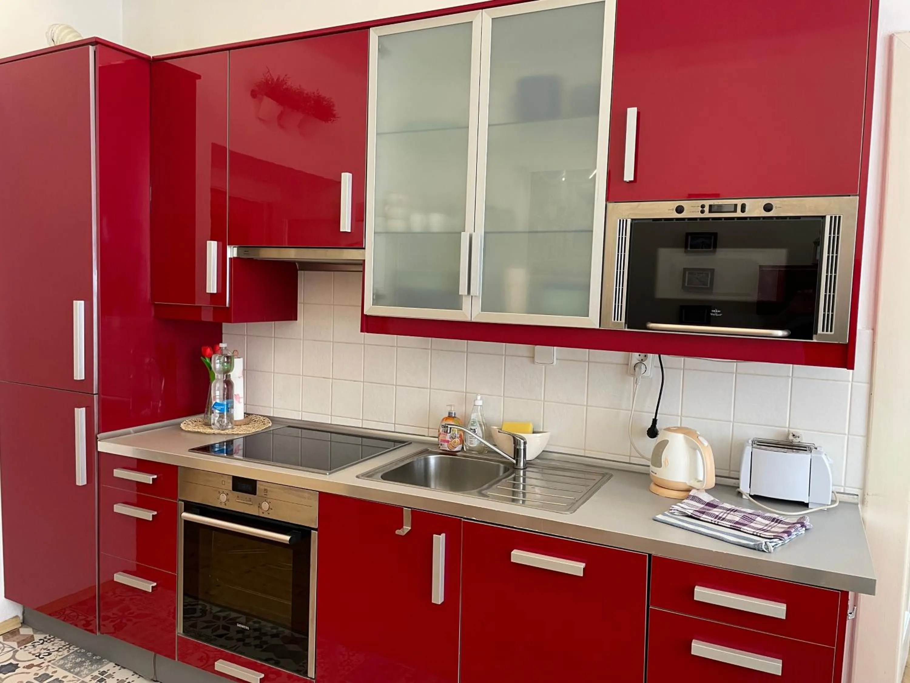 Kitchen or kitchenette in Apartment Flora Lobkovic
