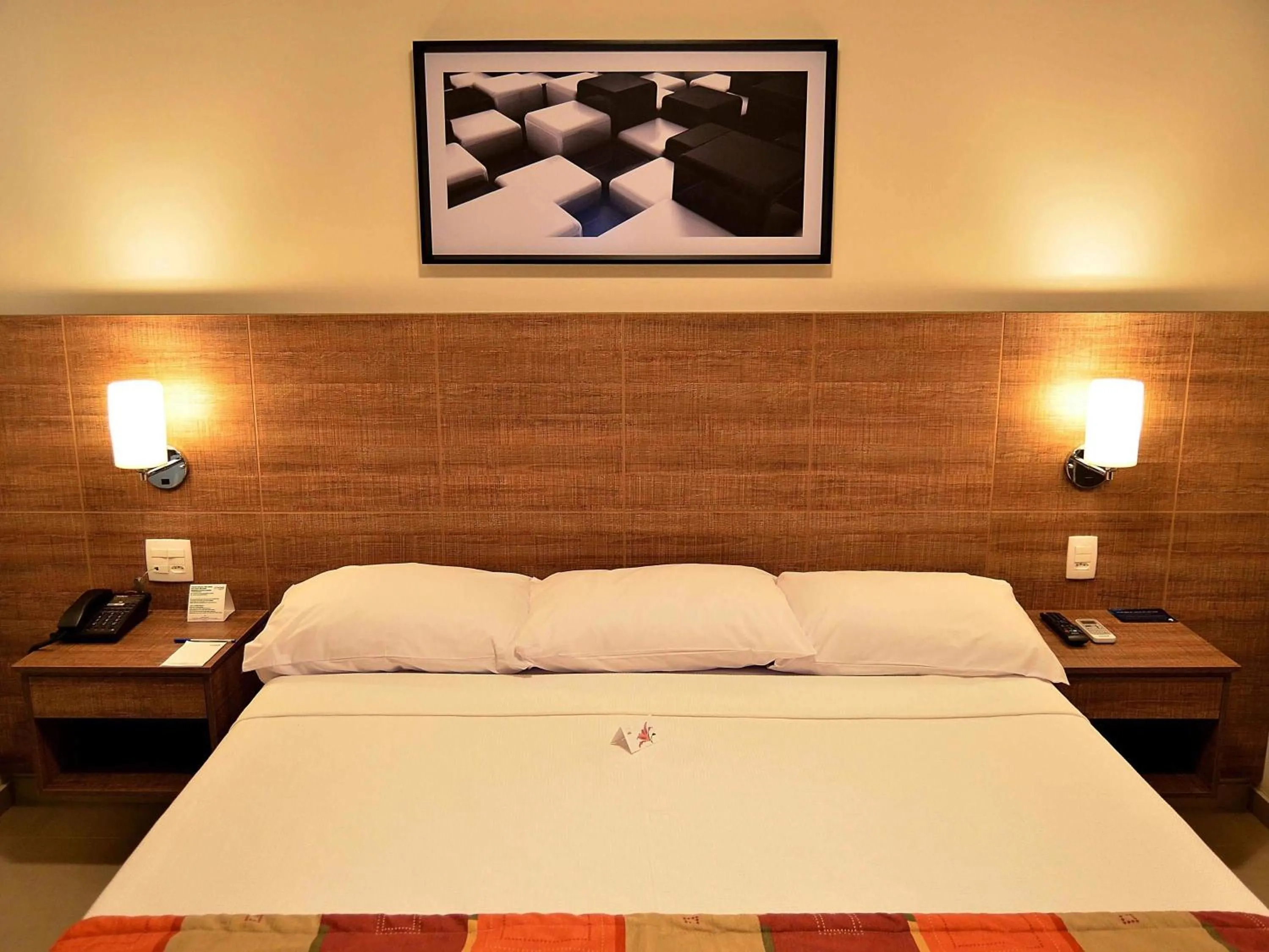 Bedroom, Bed in Hotel Matão By Mercure