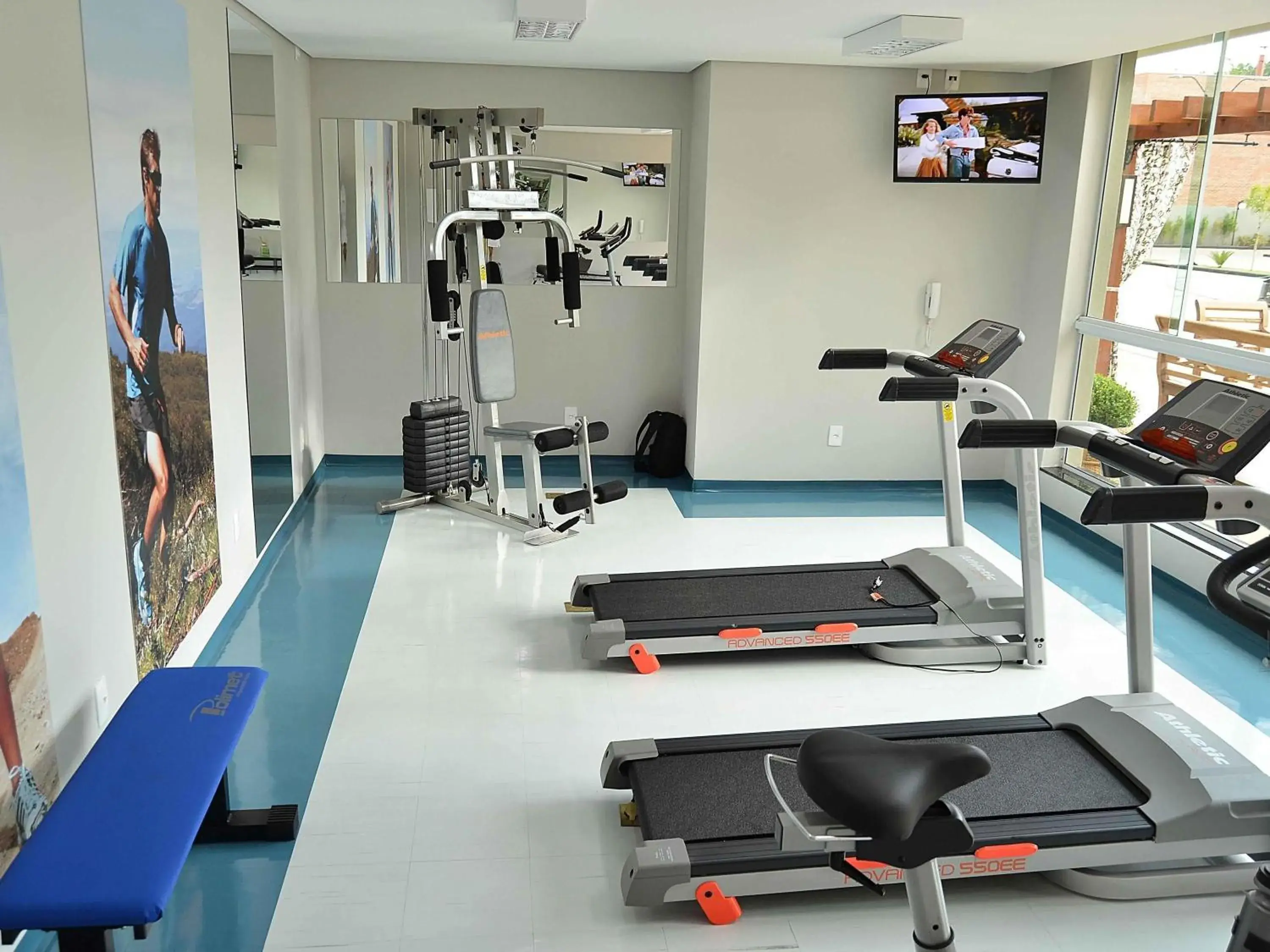 Fitness centre/facilities in Hotel Matão By Mercure Fitness centre/facilities in Hotel Matão By Mercure
