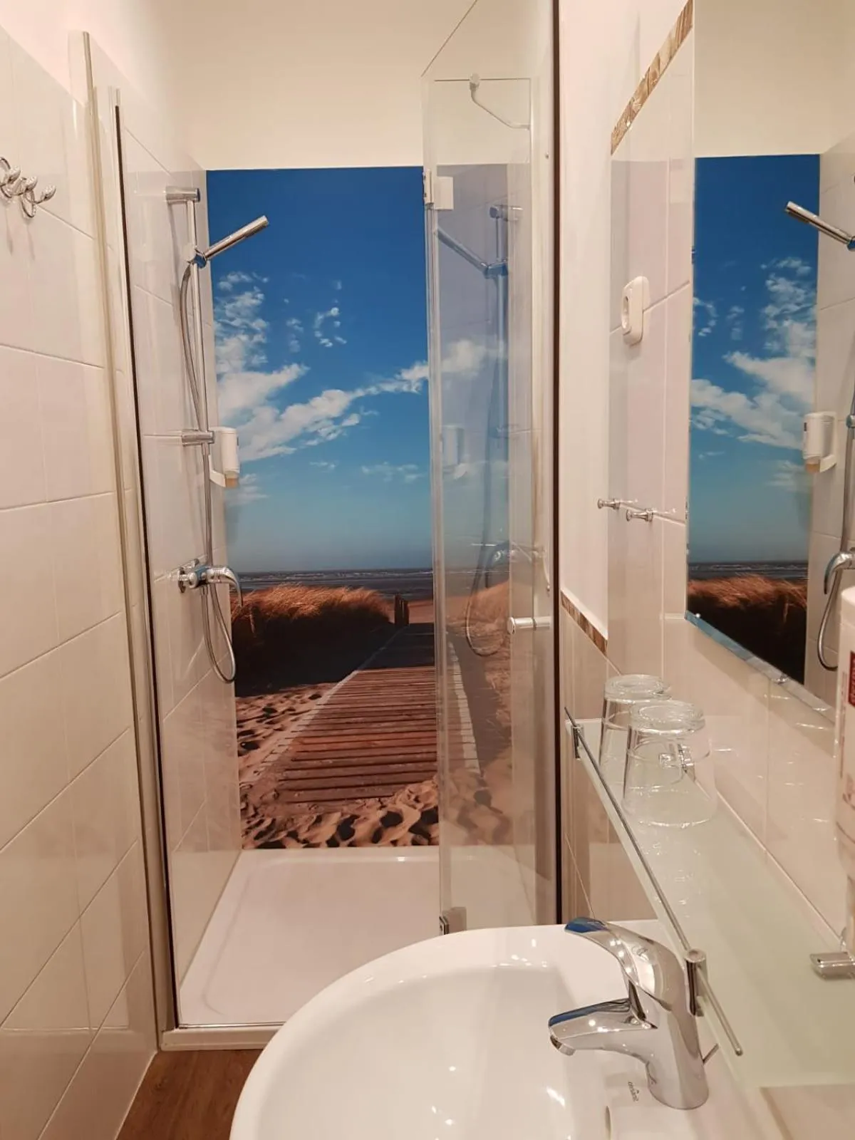 Bathroom in Hotel Fernsicht