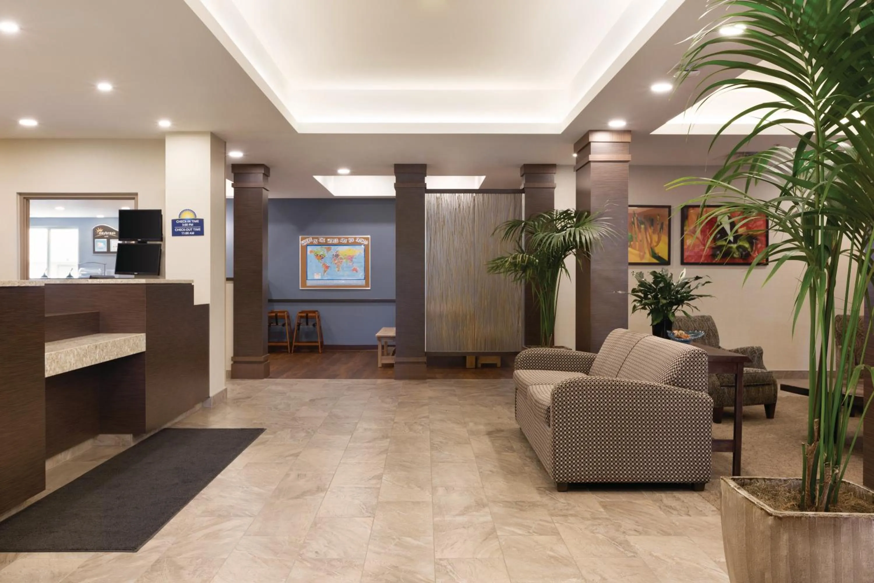Lobby or reception in Days Inn & Suites by Wyndham Lindsay