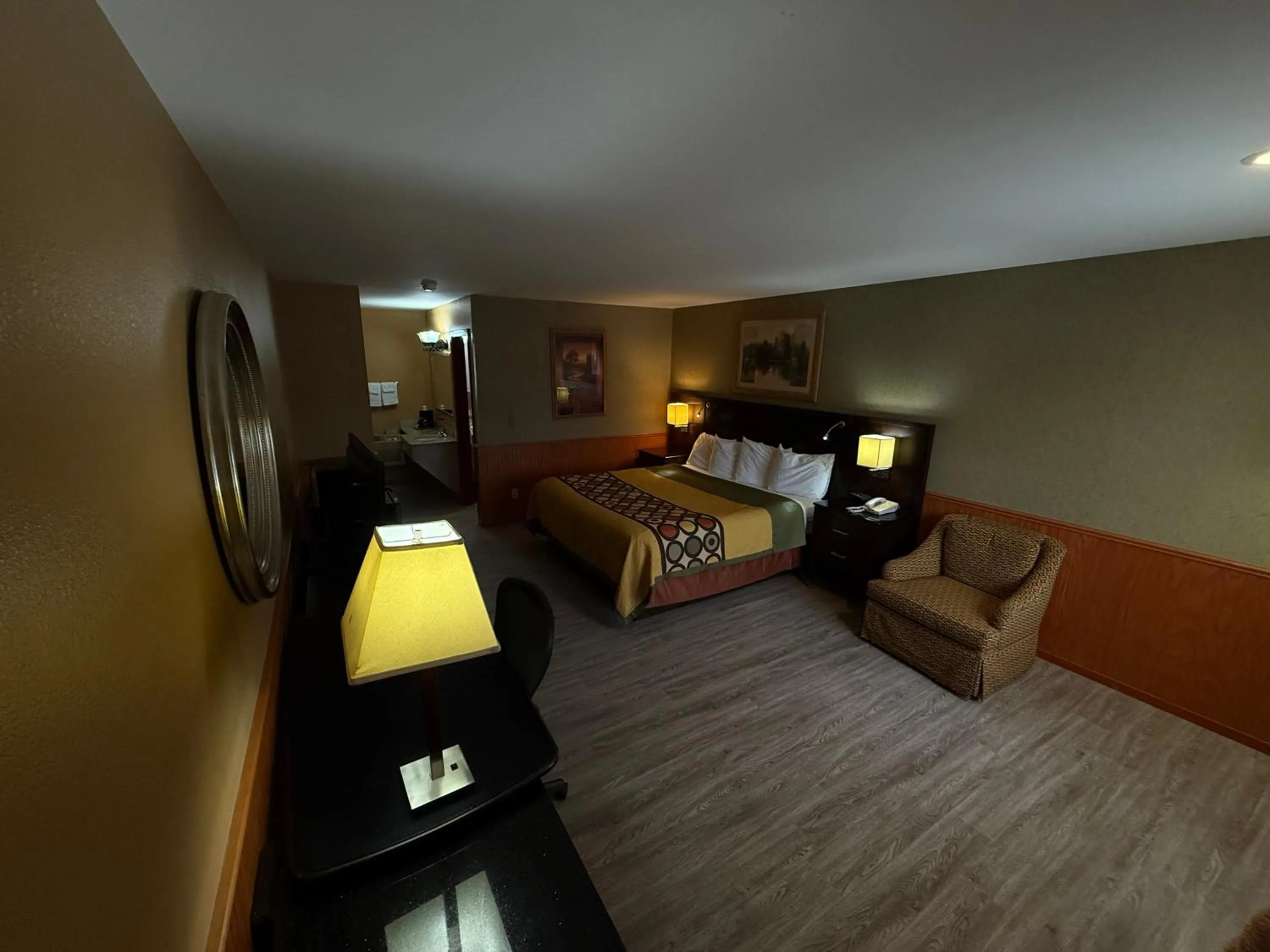 Bed in Stewart Lodge