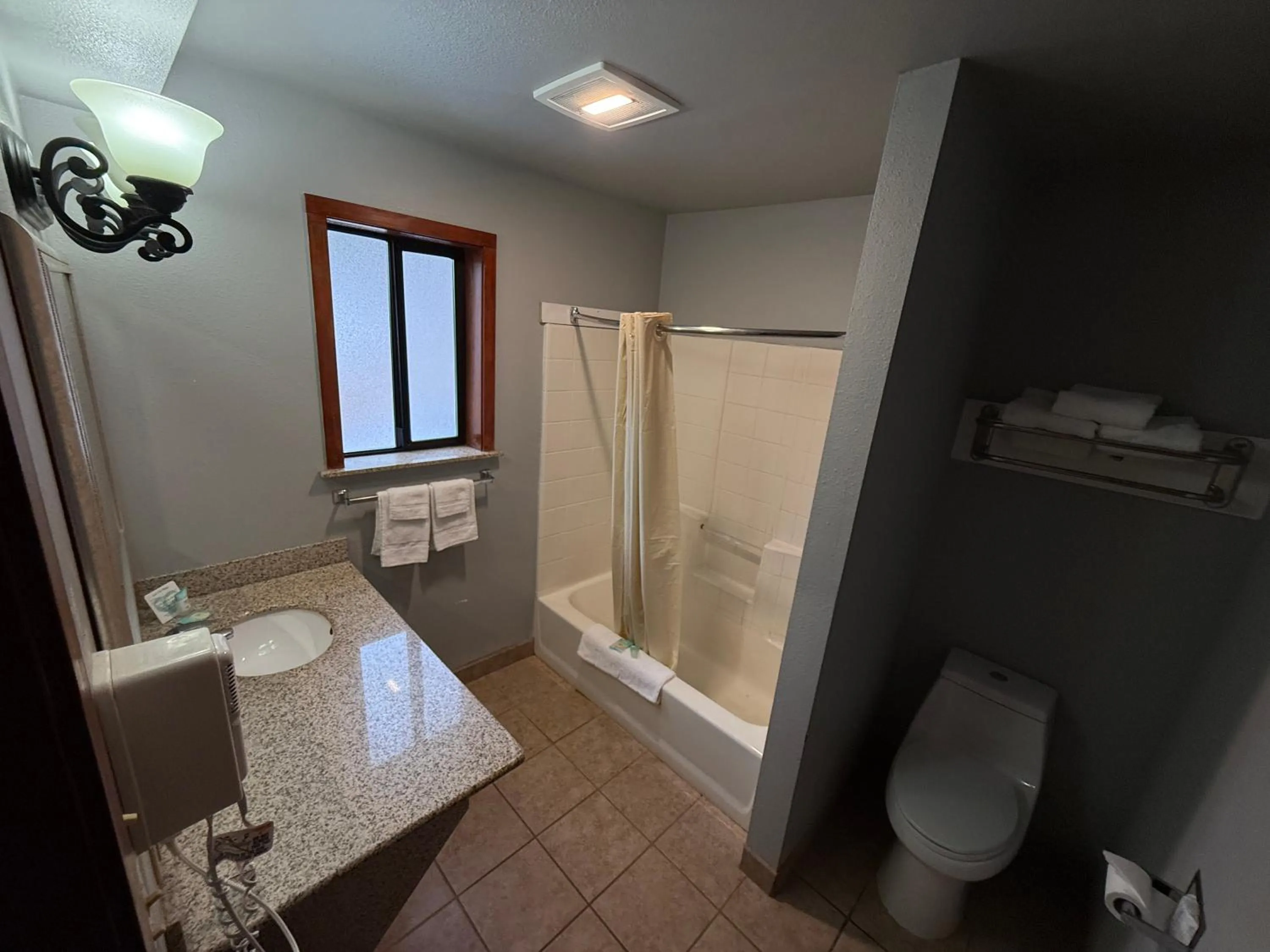 Bathroom in Stewart Lodge