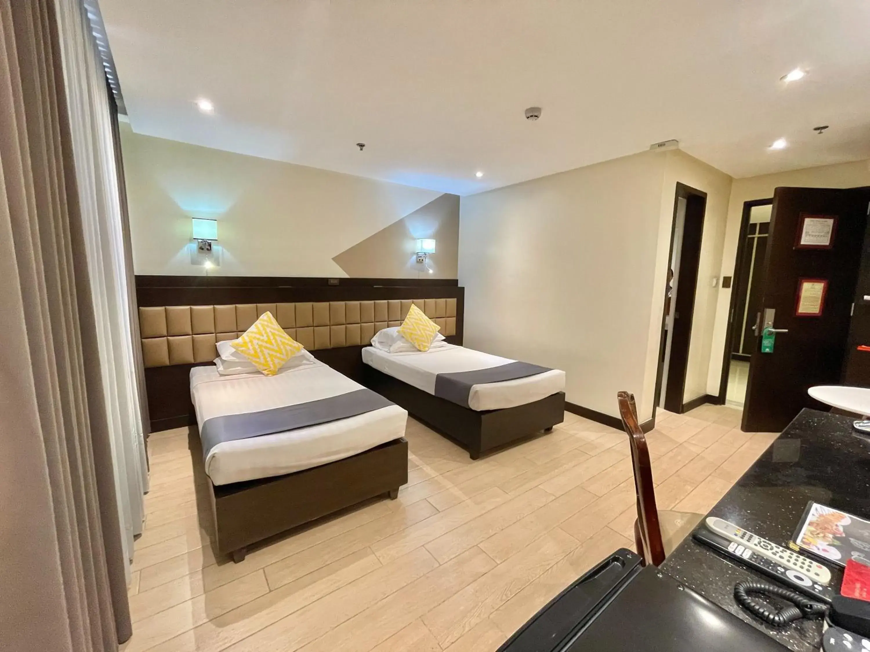 Bed in The VIP Hotel Cagayan De Oro Bed in The VIP Hotel Cagayan De Oro