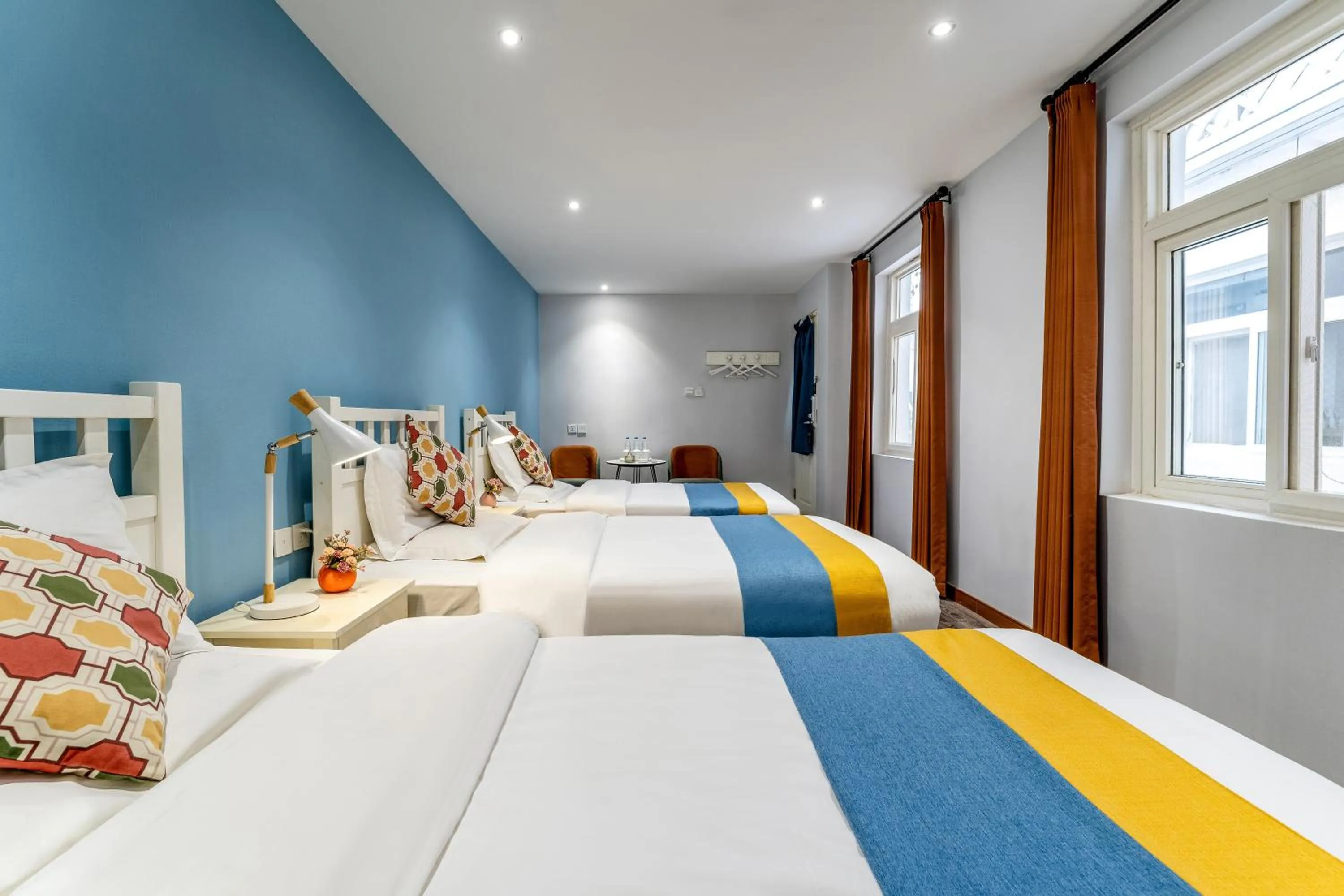 Bed in Xi'an See Tang Guesthouse