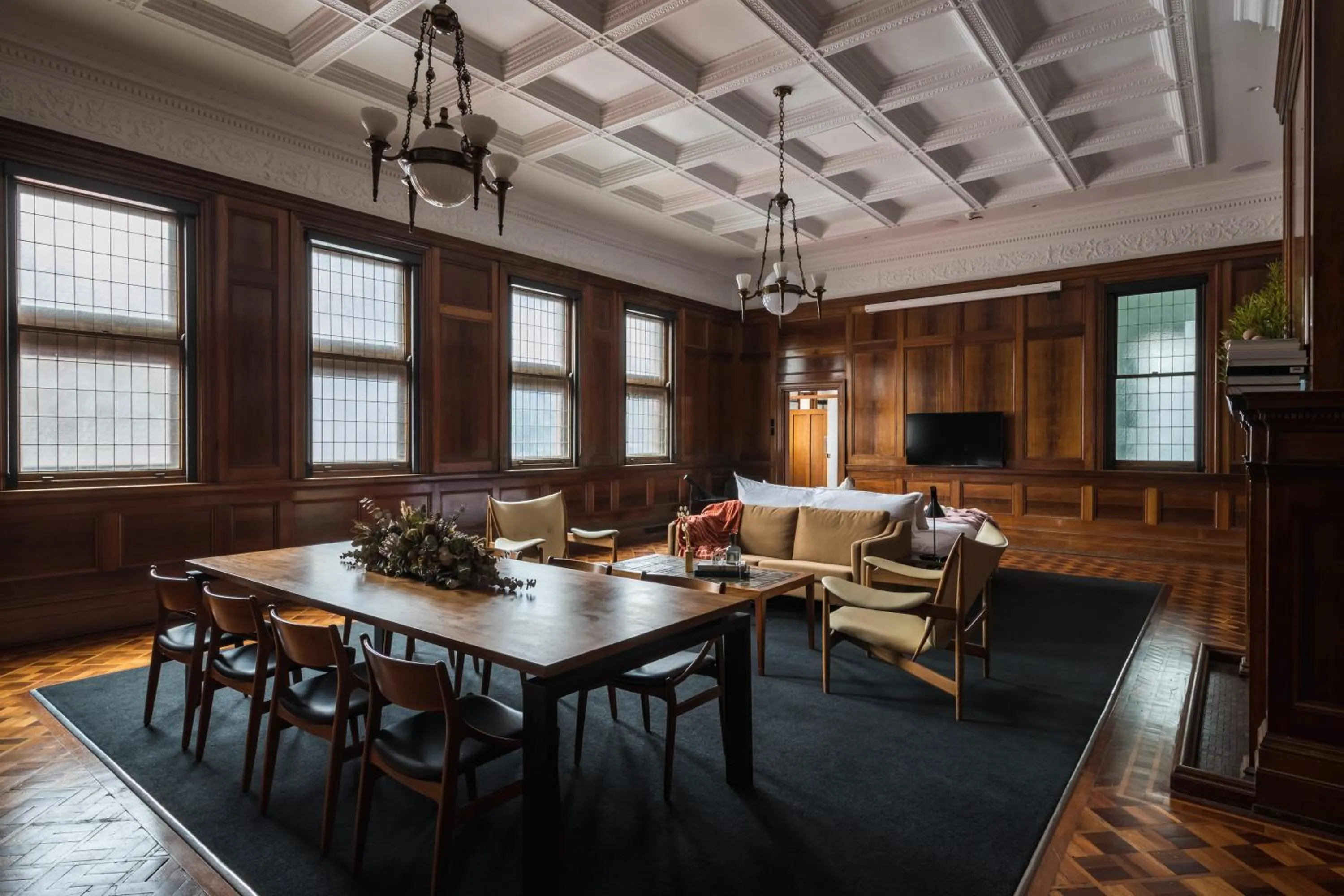 Living room in The Old Clare by Ode Hotels