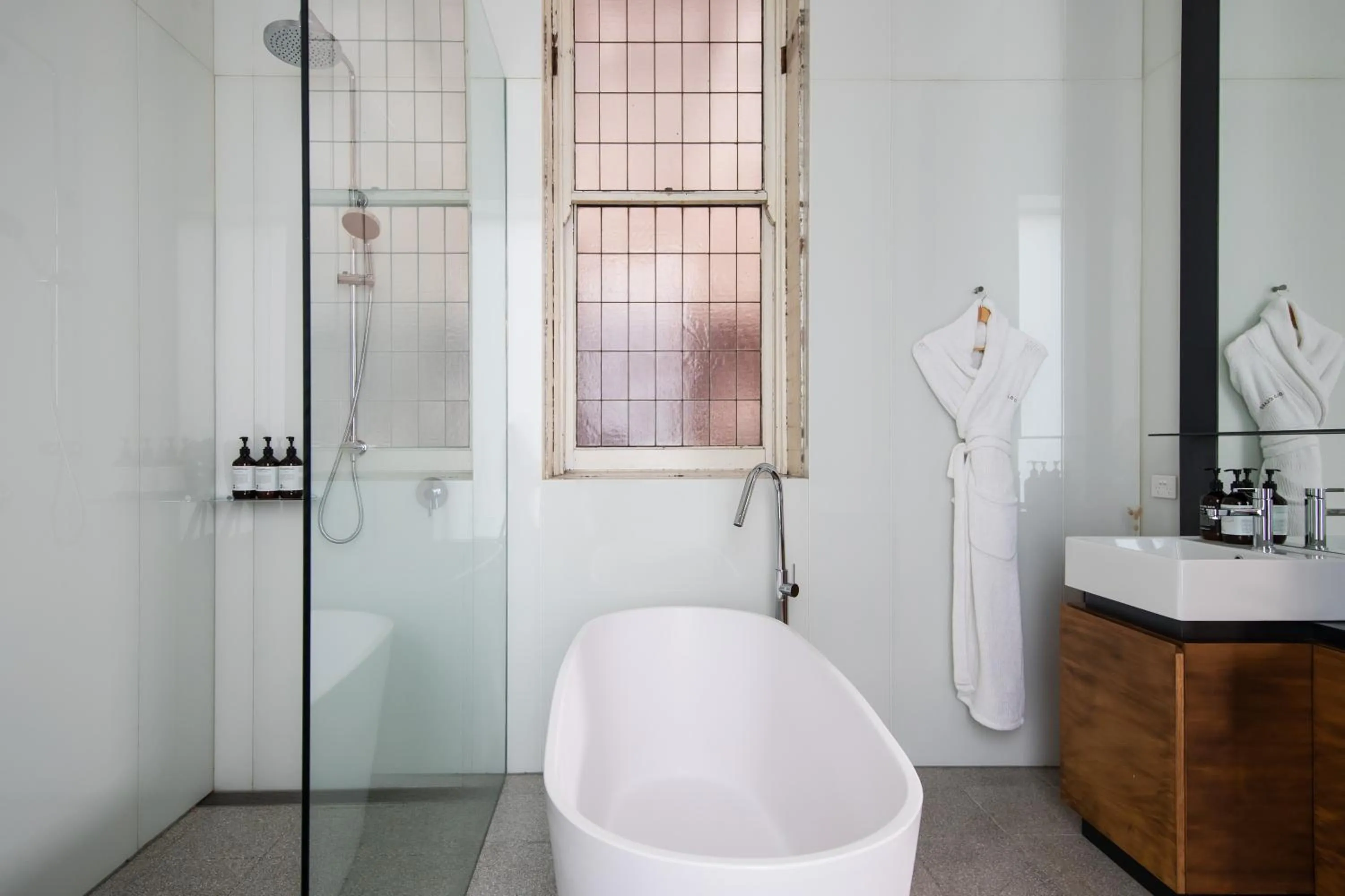 Bathroom in The Old Clare by Ode Hotels