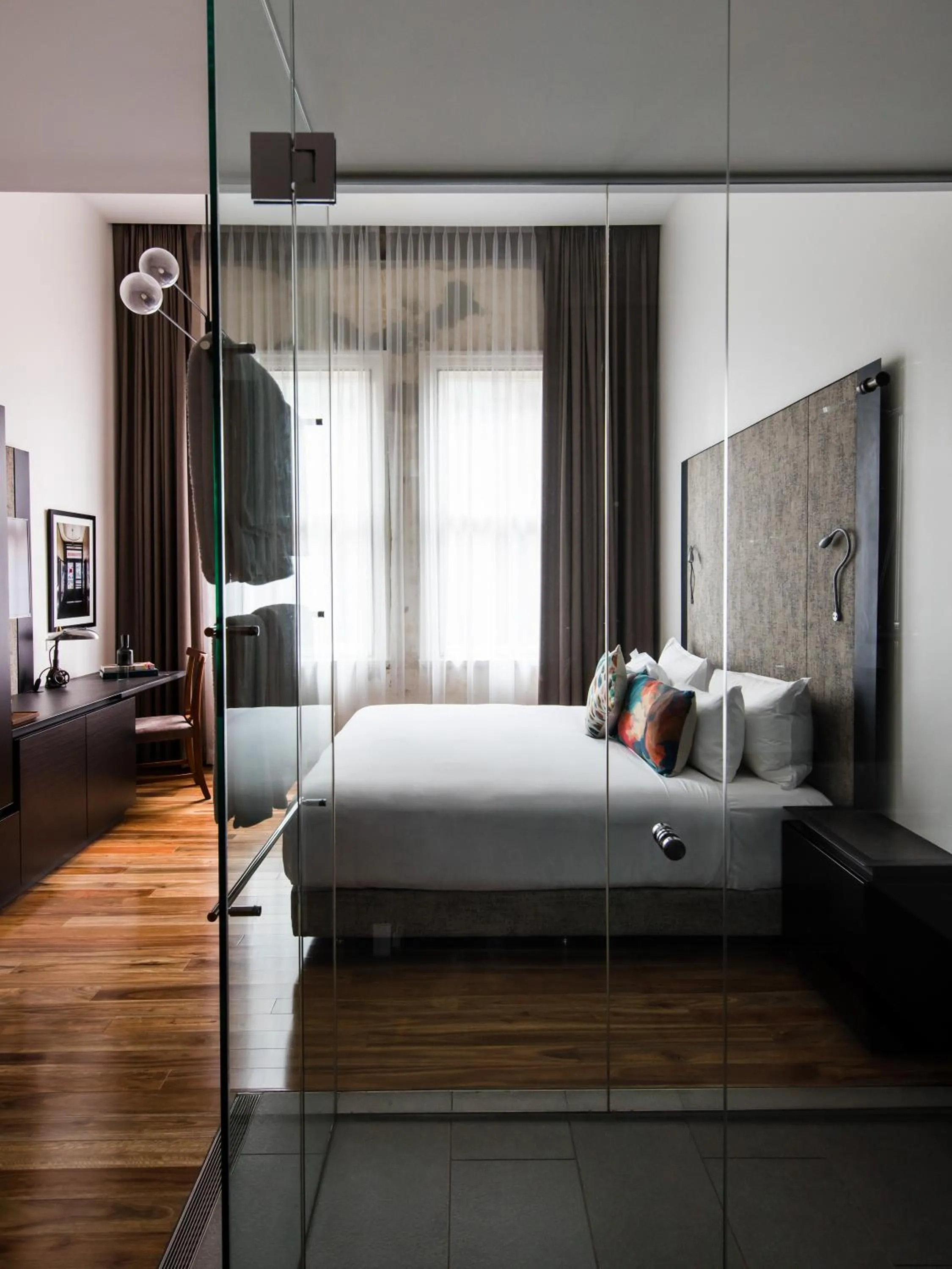 Shower, Bed in The Old Clare by Ode Hotels