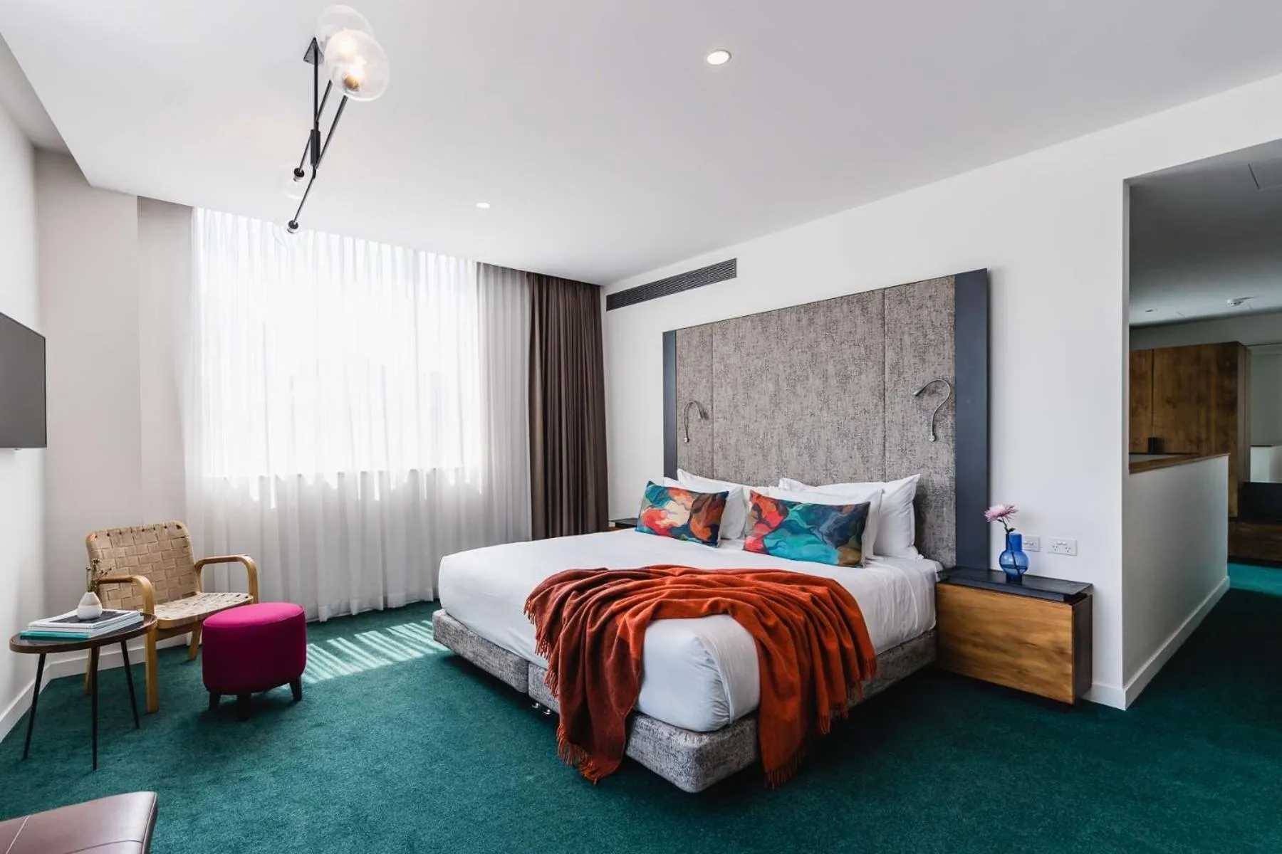 Bedroom, Bed in The Old Clare by Ode Hotels
