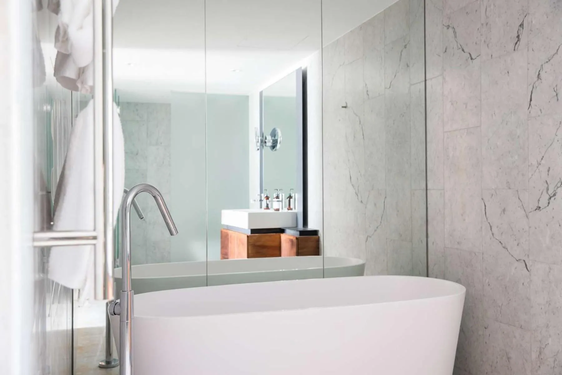 Bathroom in The Old Clare by Ode Hotels